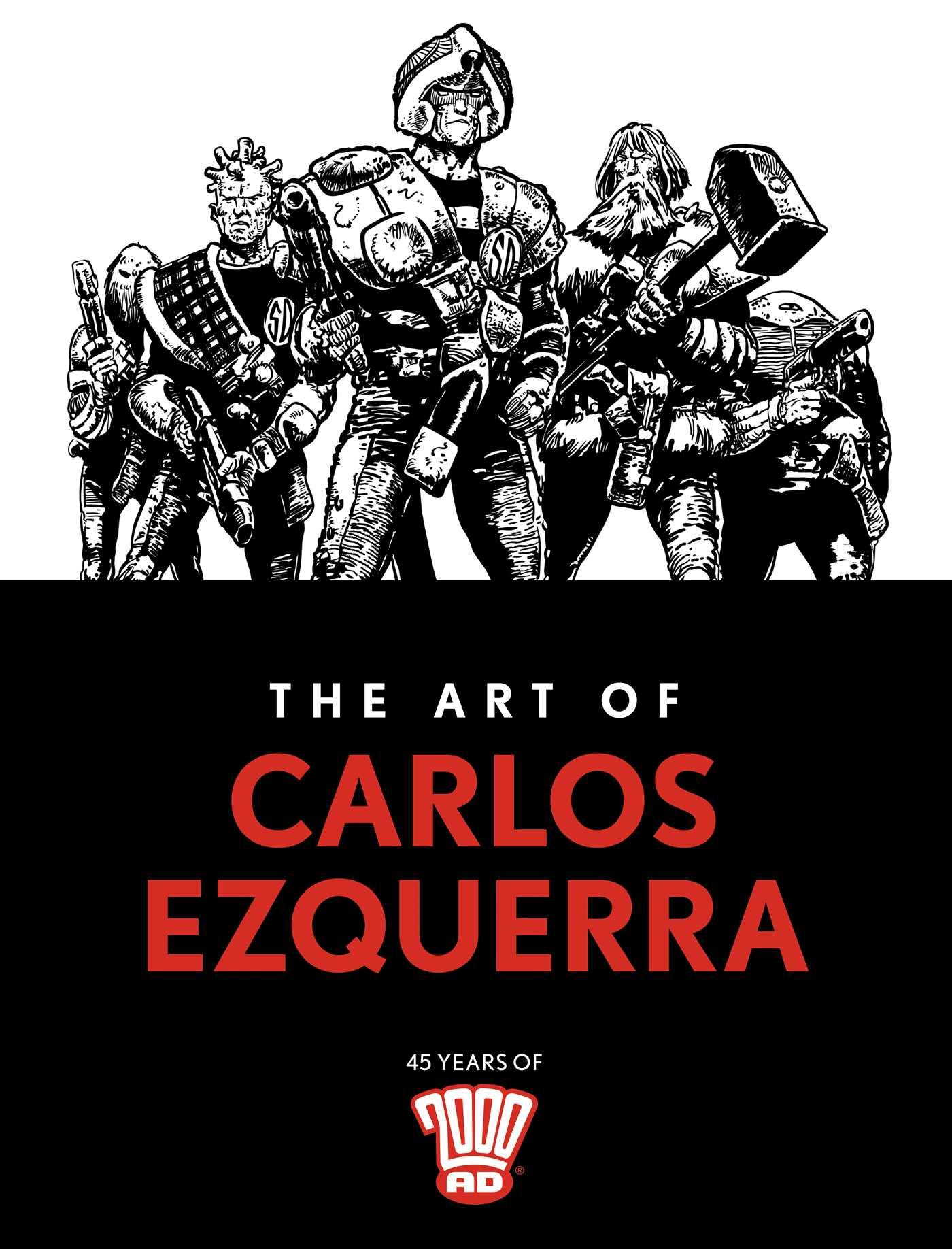 Vorderes Coverbild The Art of Carlos Ezquerra