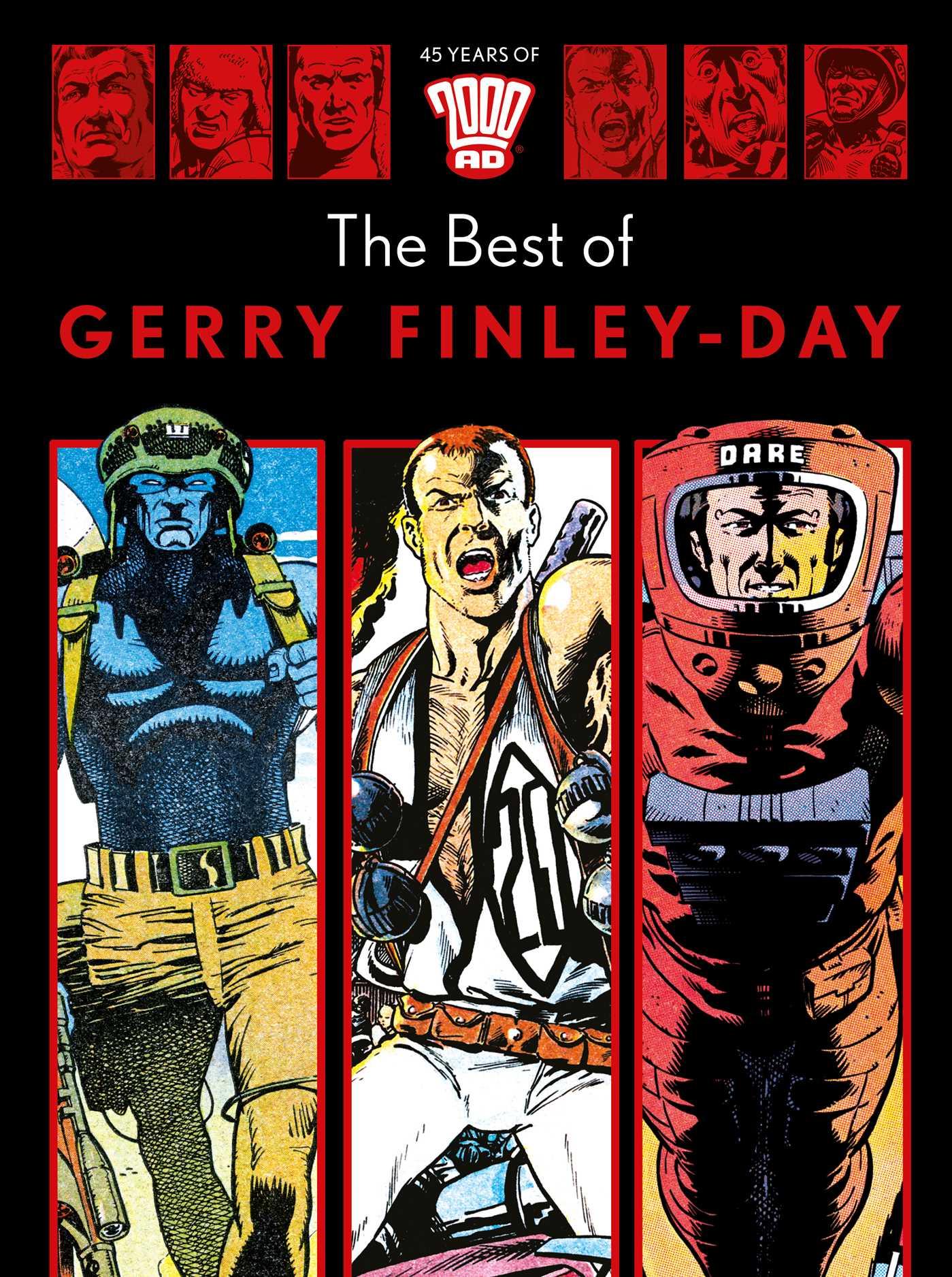 Vorderes Coverbild 45 Years of 2000 AD: The Best of Gerry Finley-Day