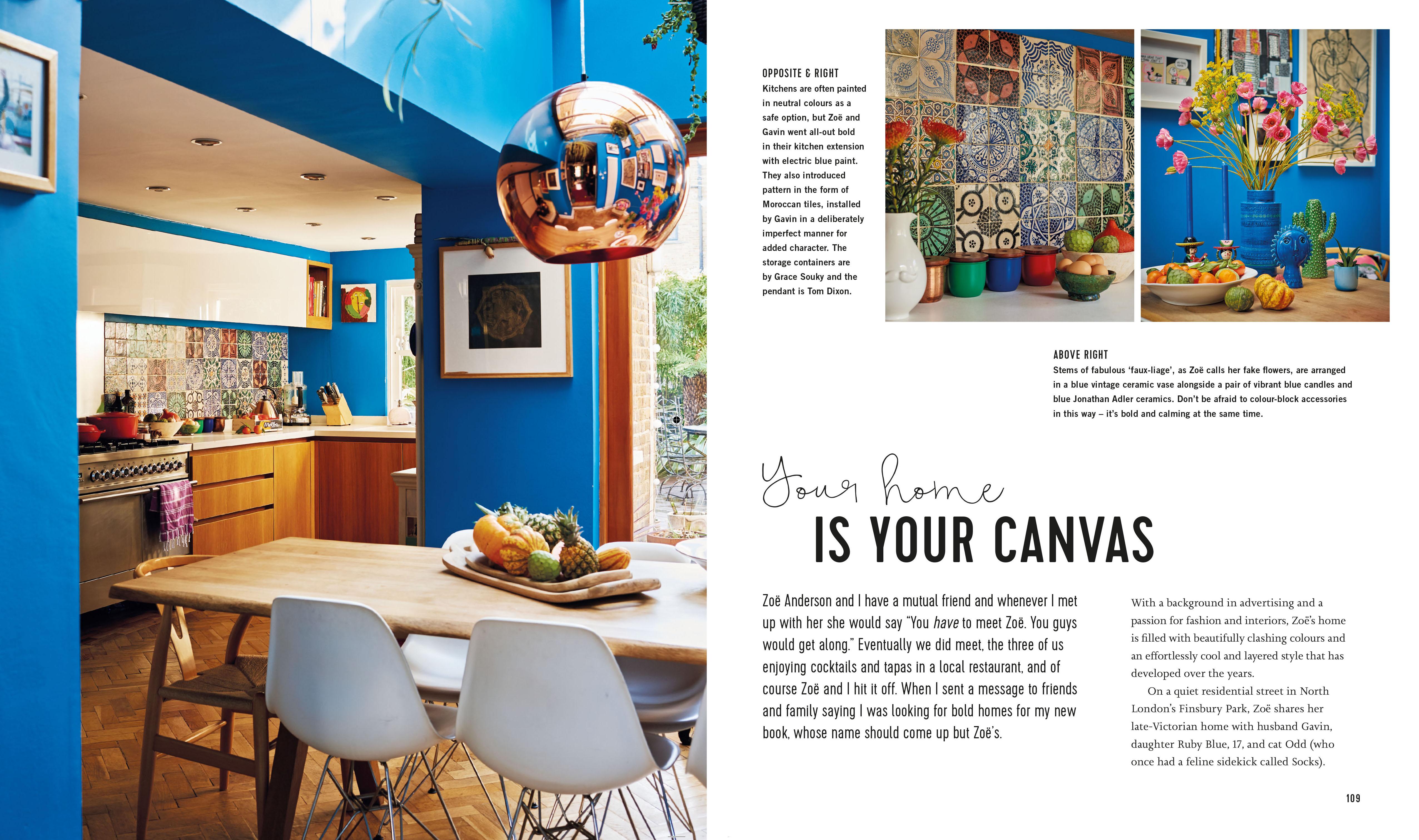 Beispielinhalt (Bild) Be Bold with Colour and Pattern