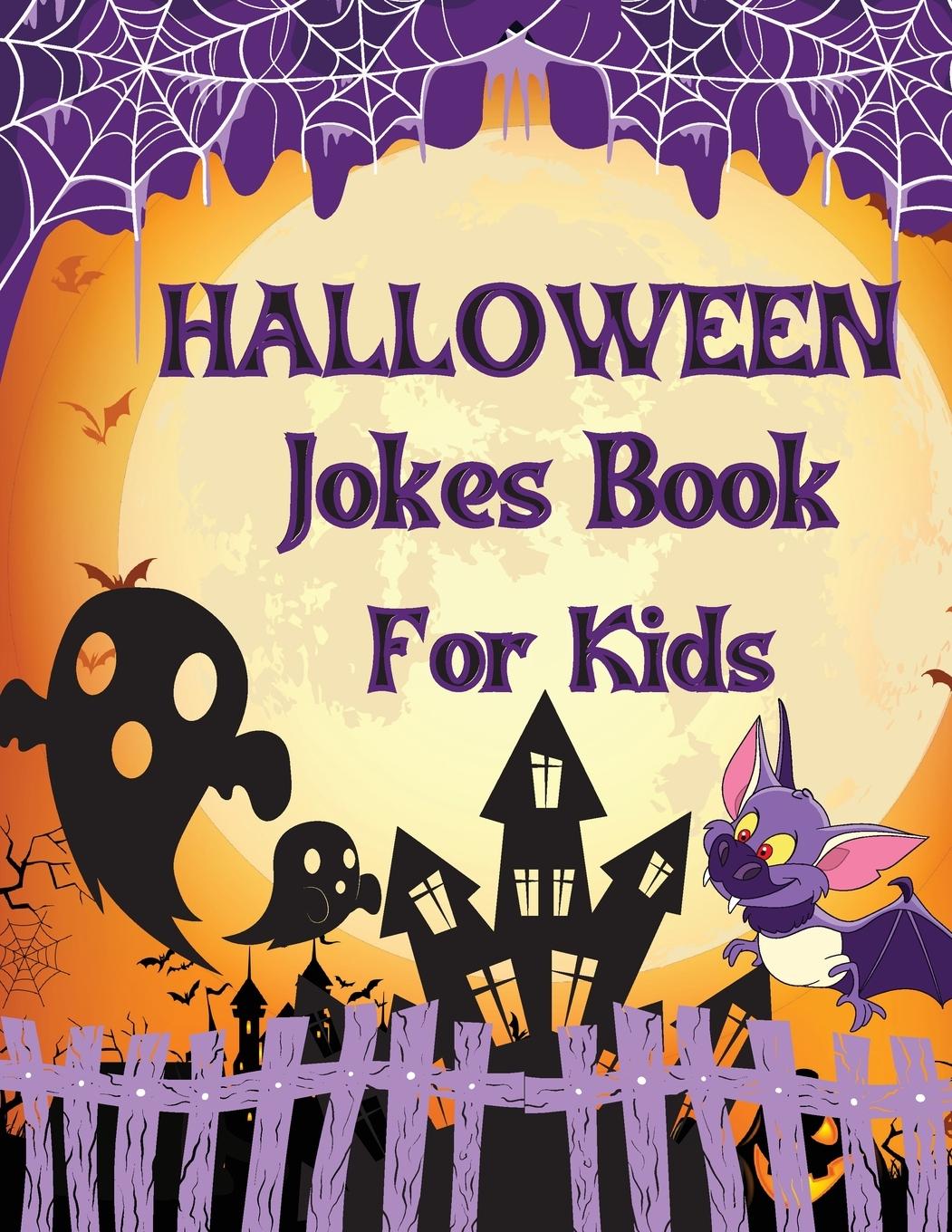 Vorderes Coverbild Halloween Jokes Book For Kids