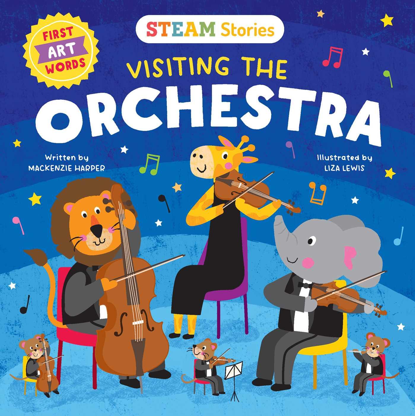 Vorderes Coverbild STEAM Stories: Visiting the Orchestra (First Art Words)