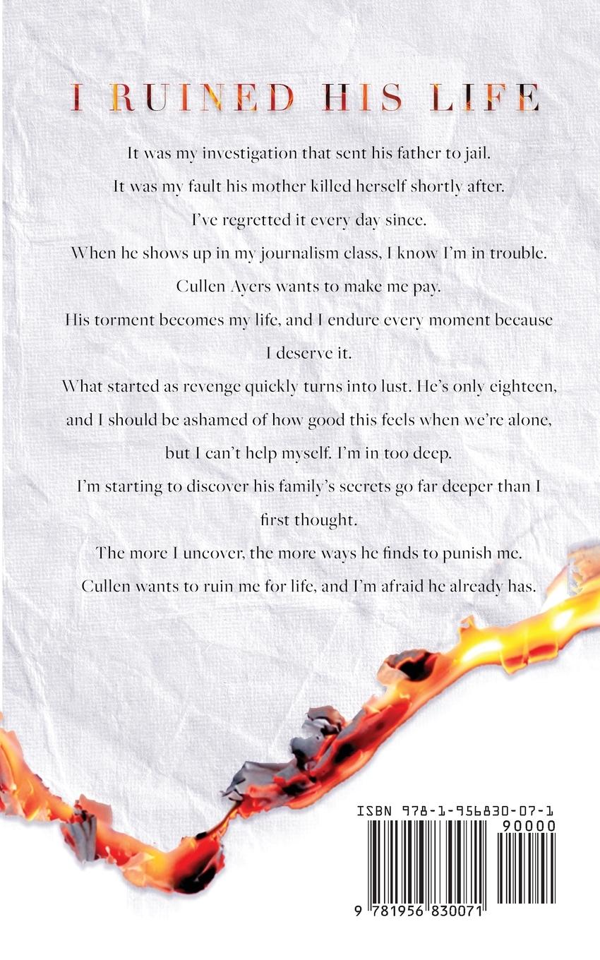 Rückseitencover Burn for Me