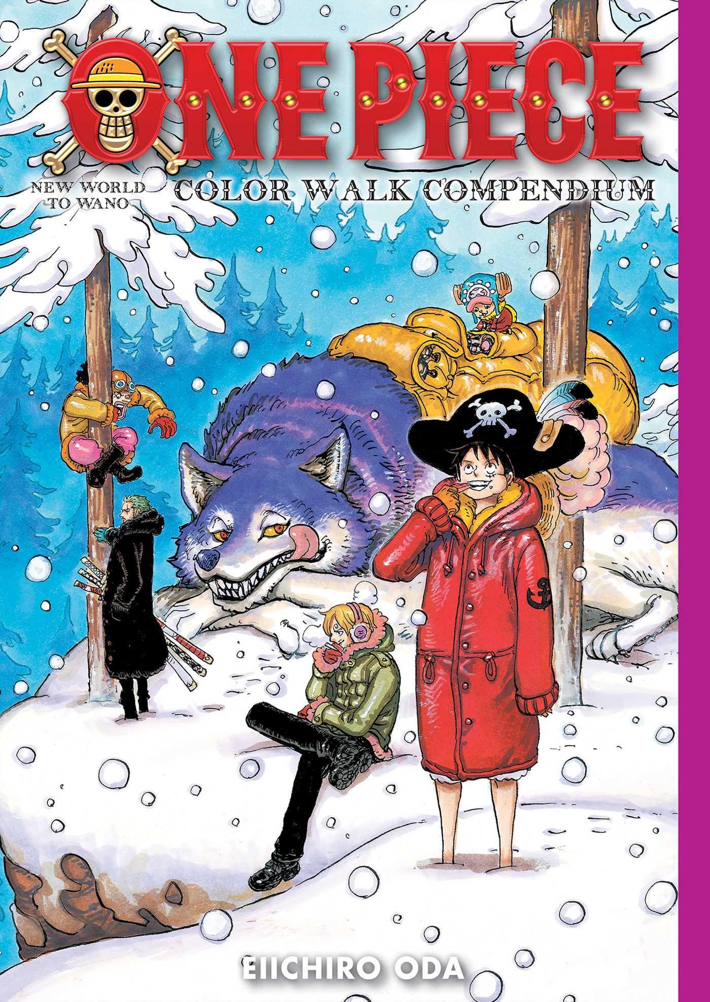 Vorderes Coverbild One Piece Color Walk Compendium: New World to Wano