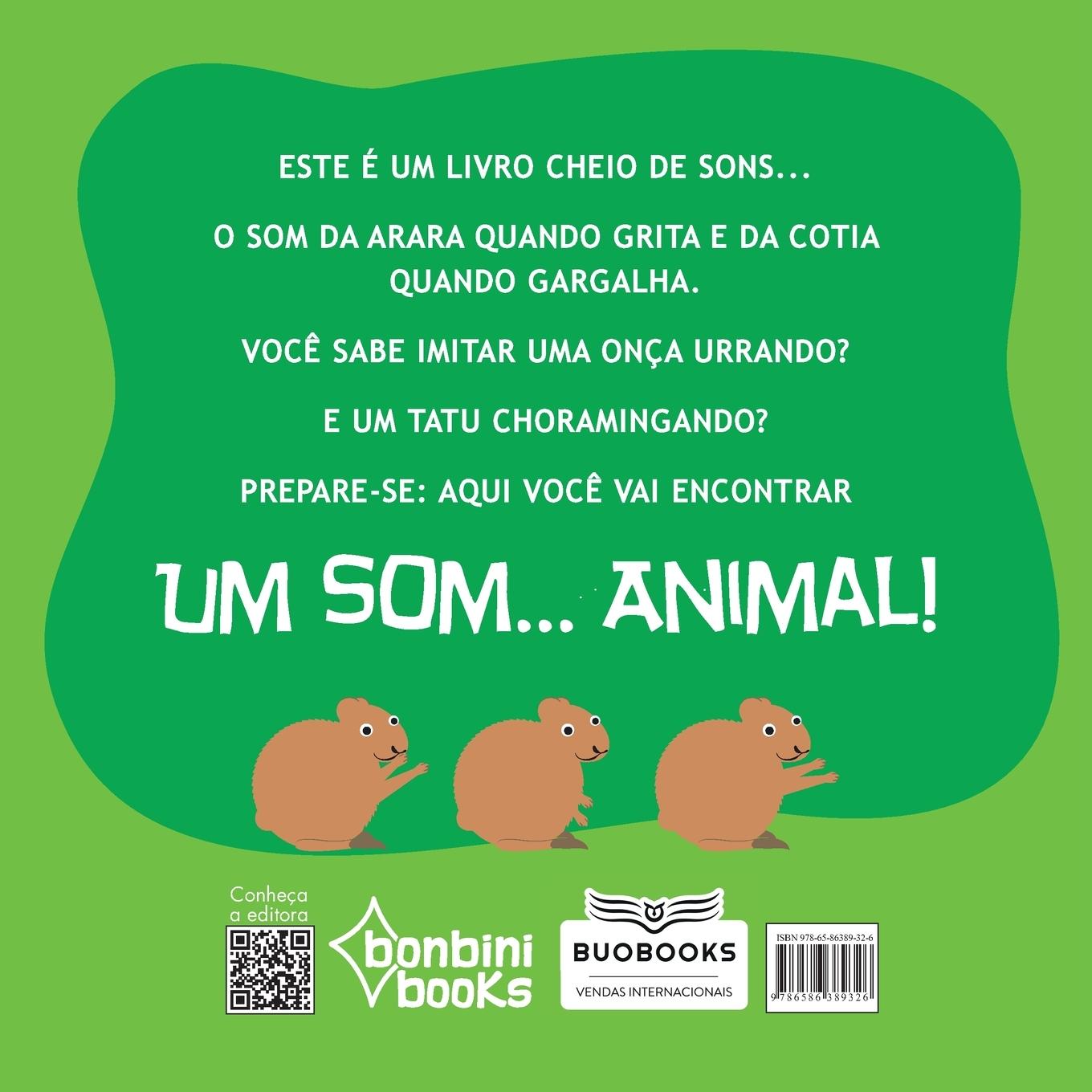 Rückseitencover UM SOM... ANIMAL!: ANIMAIS BRASILEIROS
