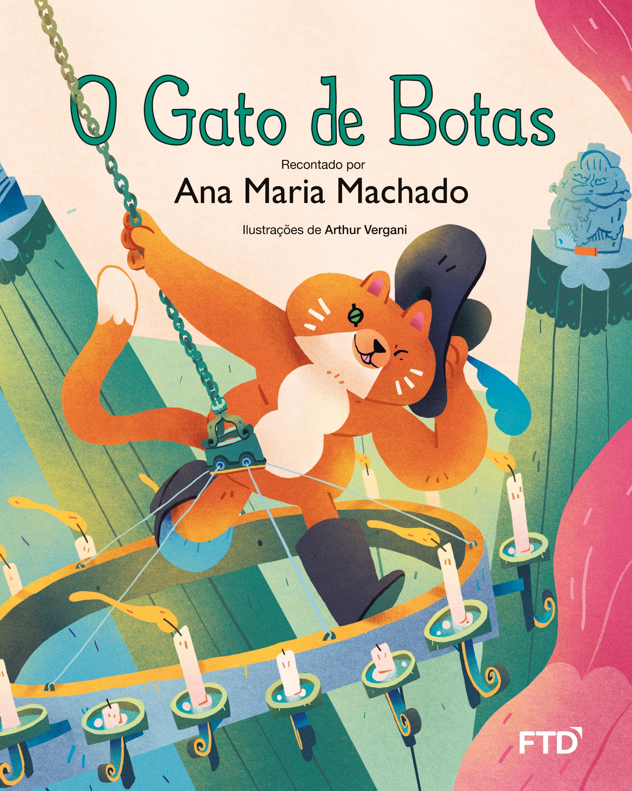 Vorderes Coverbild O gato de botas (Ana Maria Machado)