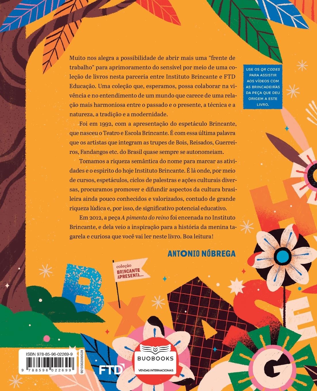 Rückseitencover Cumarim, a pimenta do reino