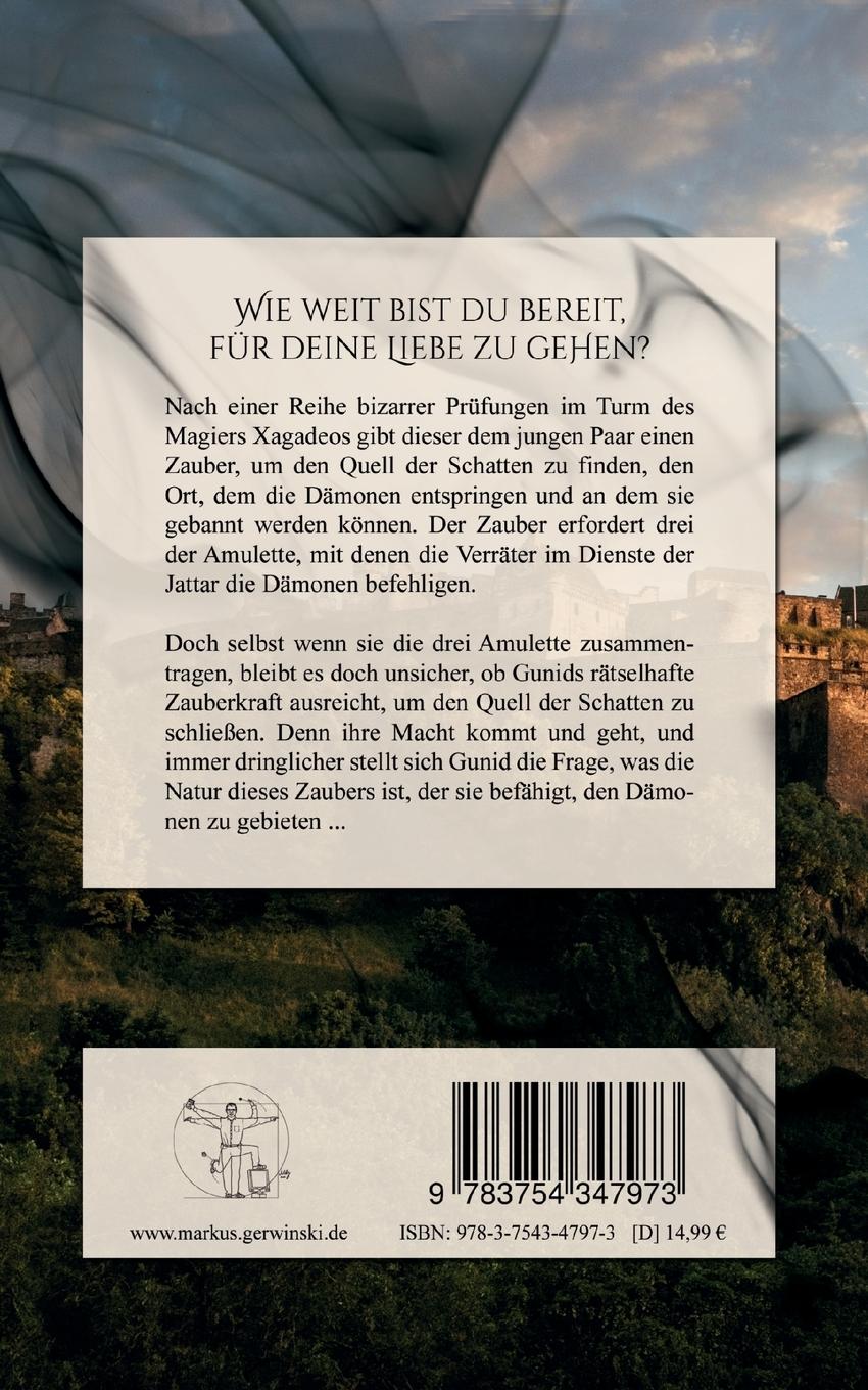 Rückseitencover Sucherin der Schatten