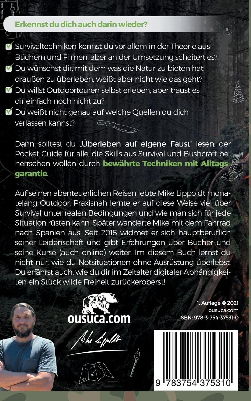 Rückseitencover Überleben auf eigene Faust