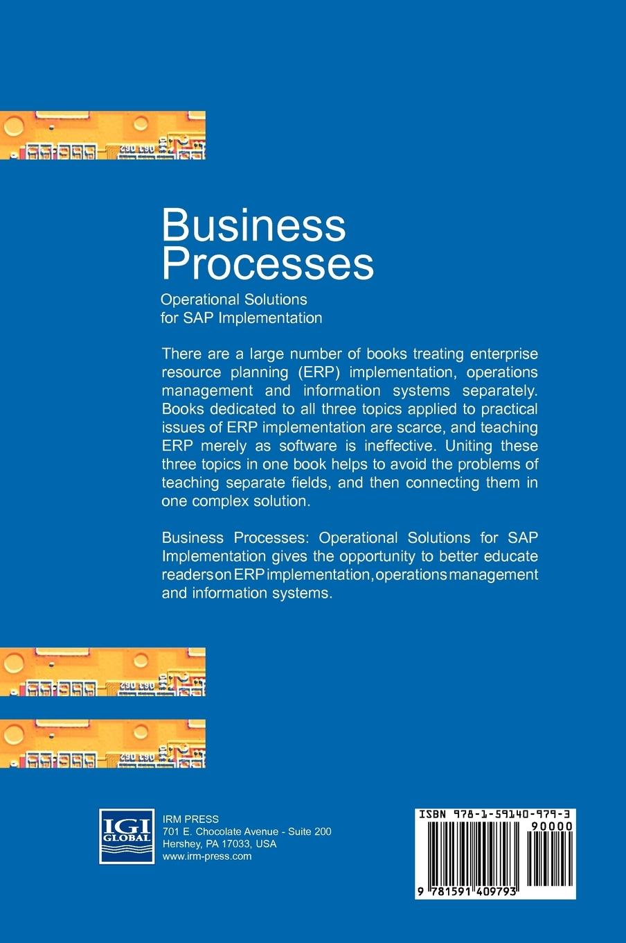 Rückseitencover Business Processes