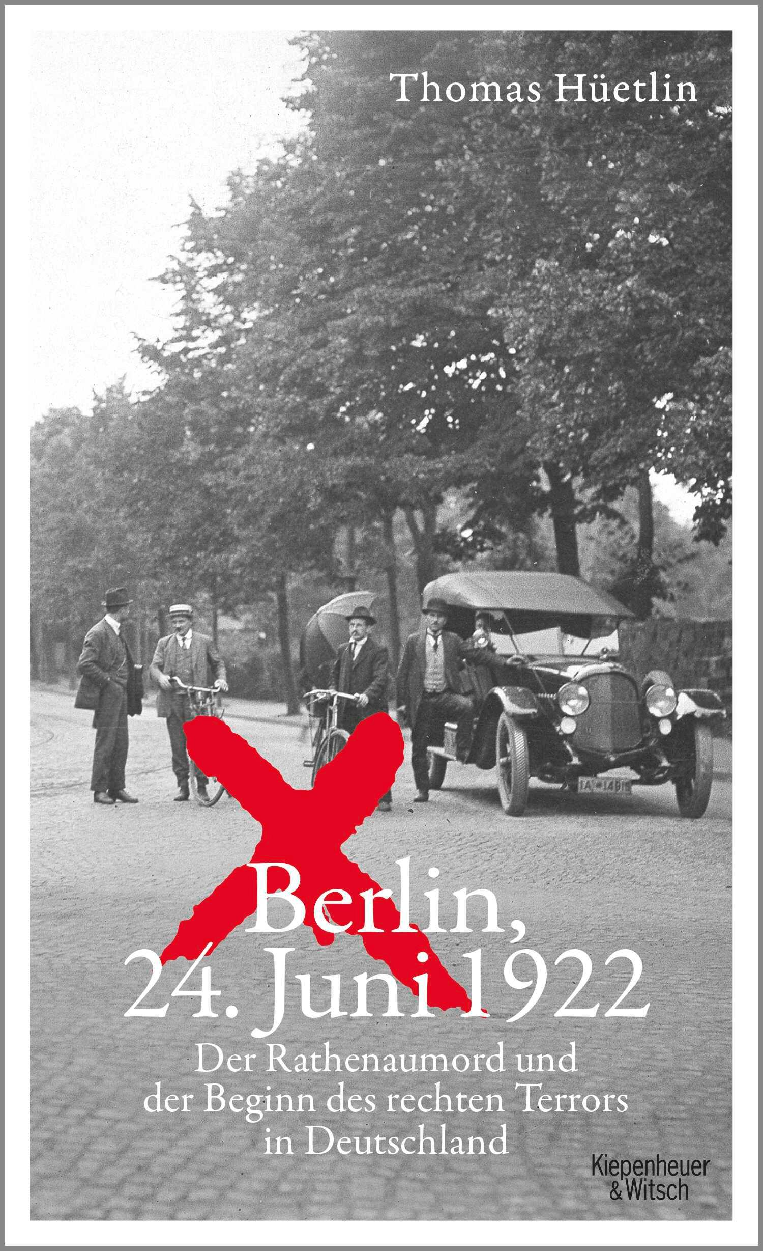 Vorderes Coverbild Berlin, 24. Juni 1922