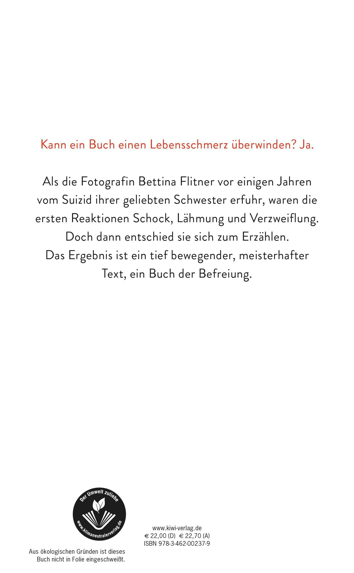 Rückseitencover Meine Schwester