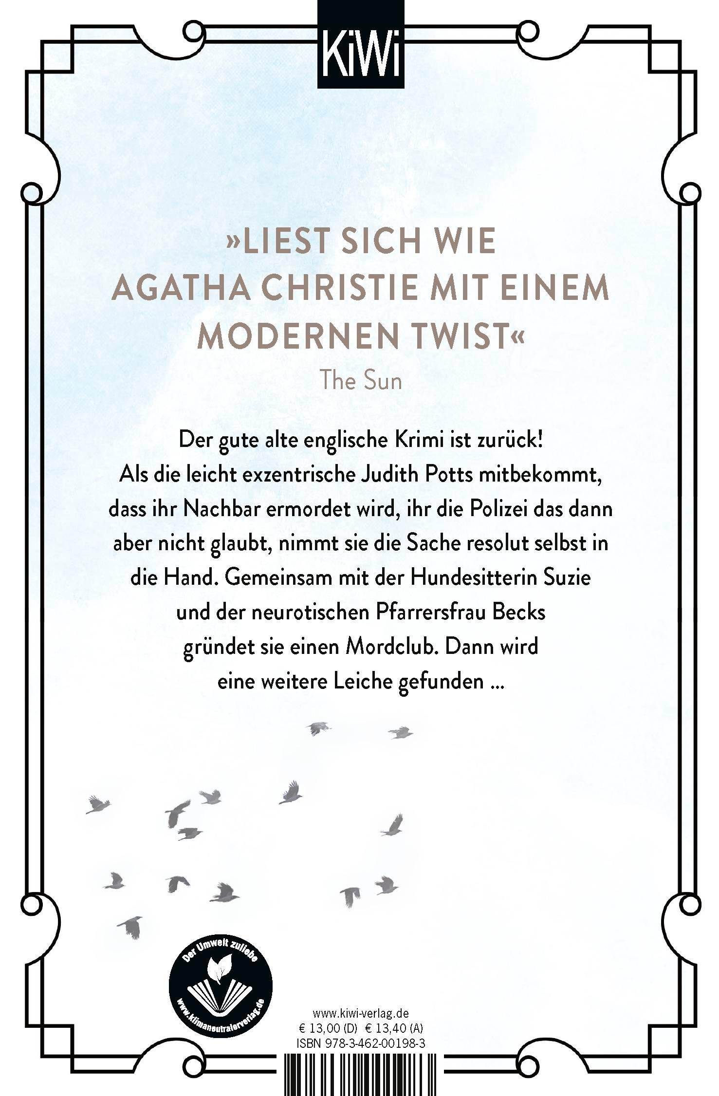 Rückseitencover Mrs Potts' Mordclub und der tote Nachbar