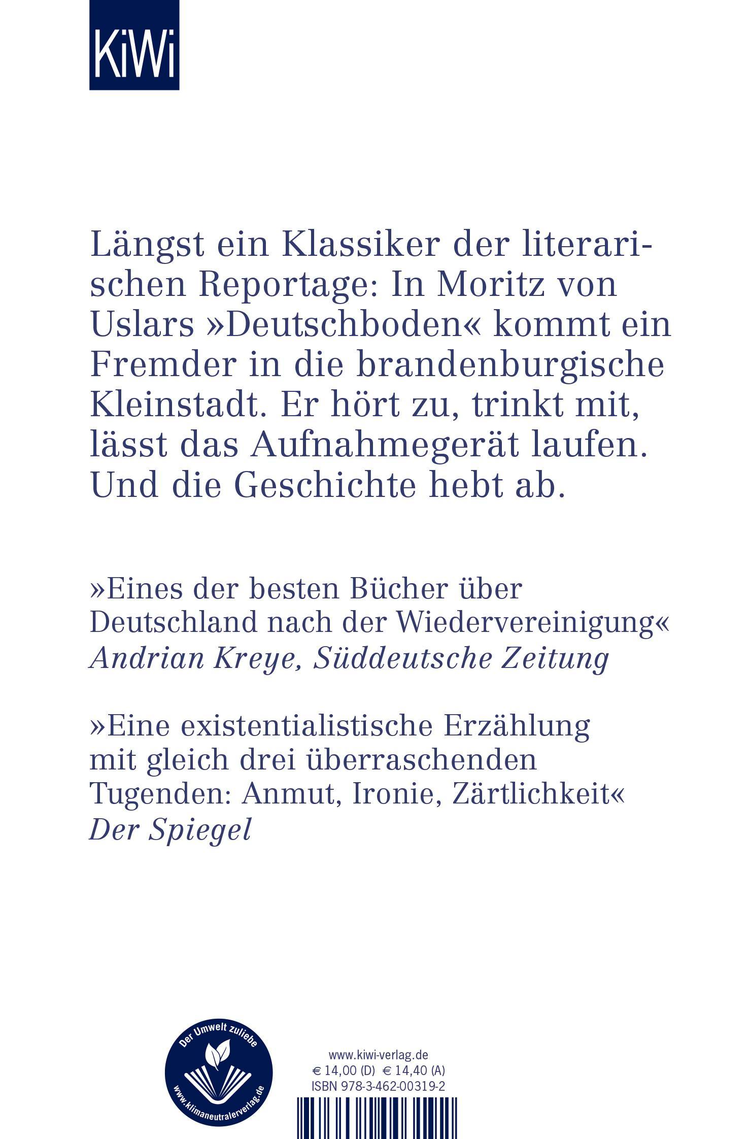 Rückseitencover Deutschboden