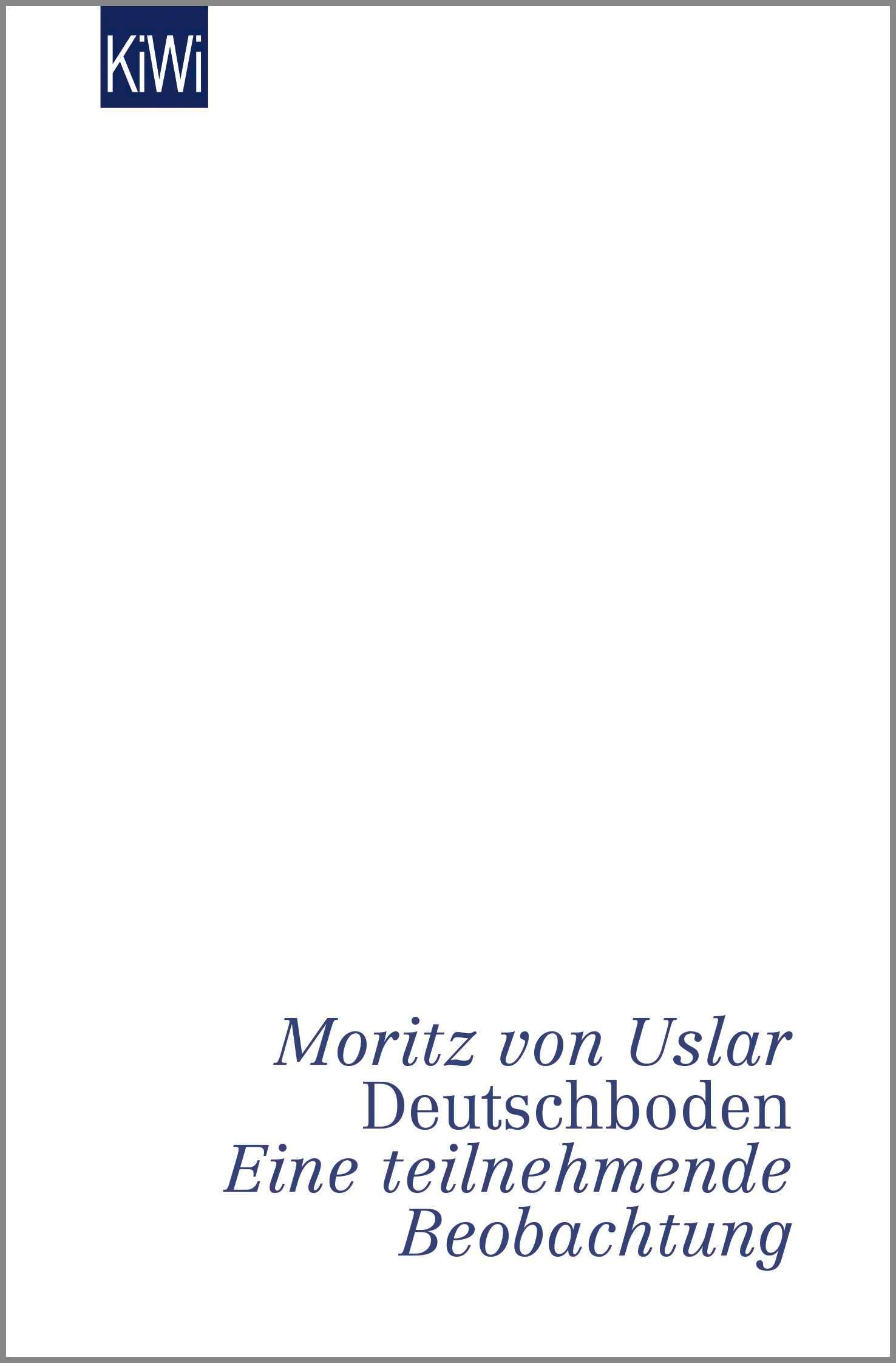 Vorderes Coverbild Deutschboden