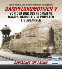 Vorderes Coverbild Dampflokomotiven V