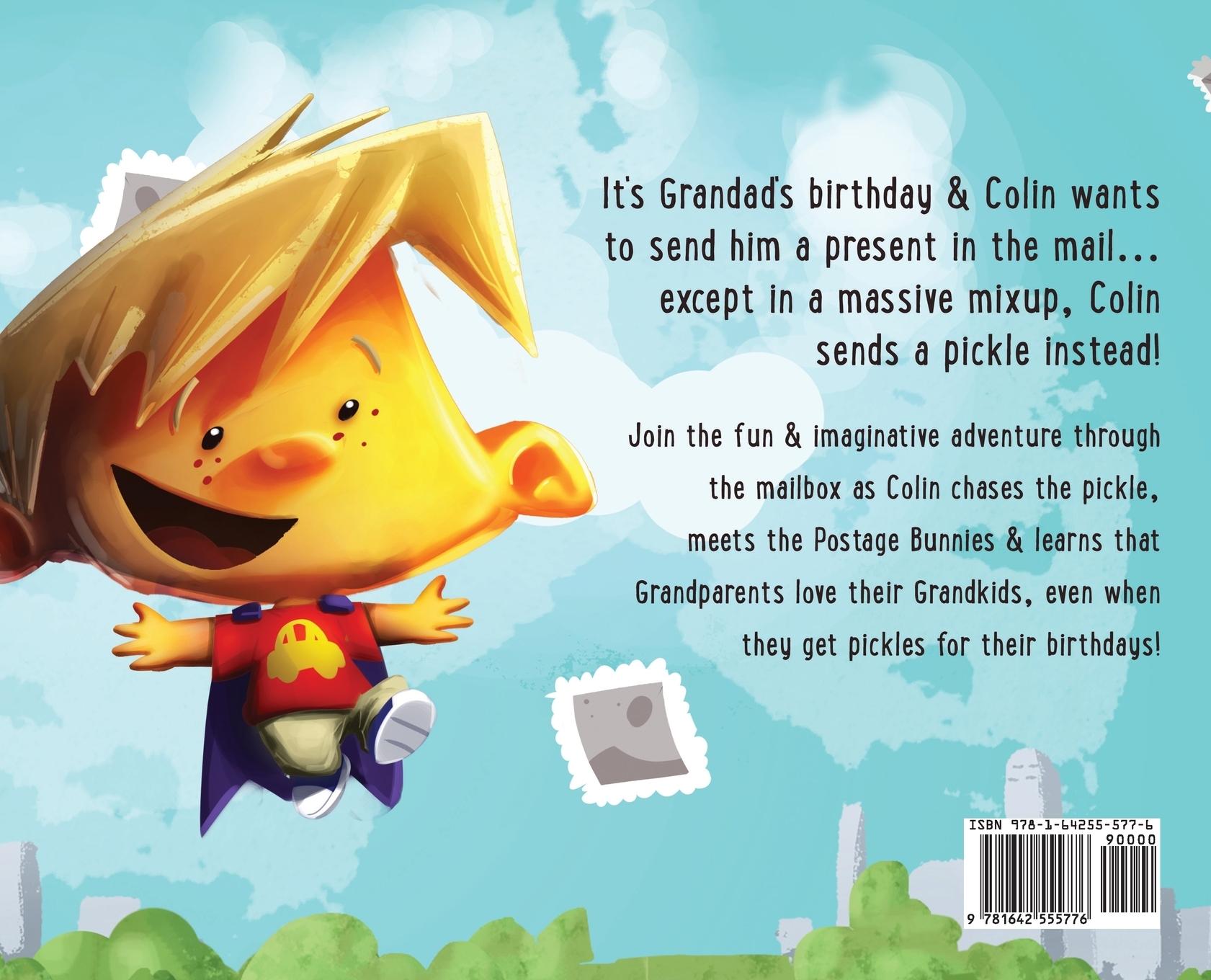 Rückseitencover A Pickle in the Post - Picture Book for Kids Aged 3-8