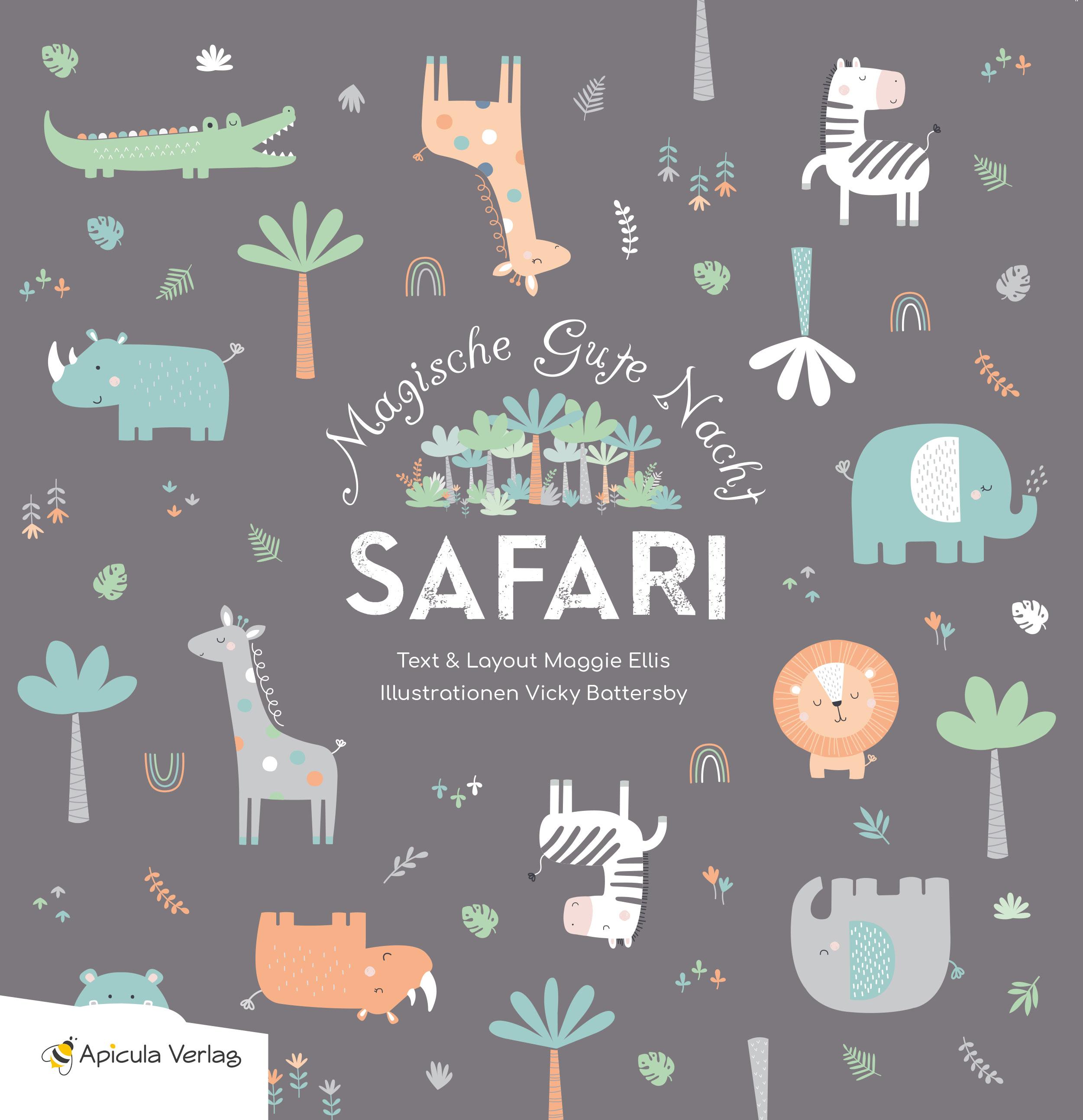 Vorderes Coverbild Magische Gute Nacht Safarai