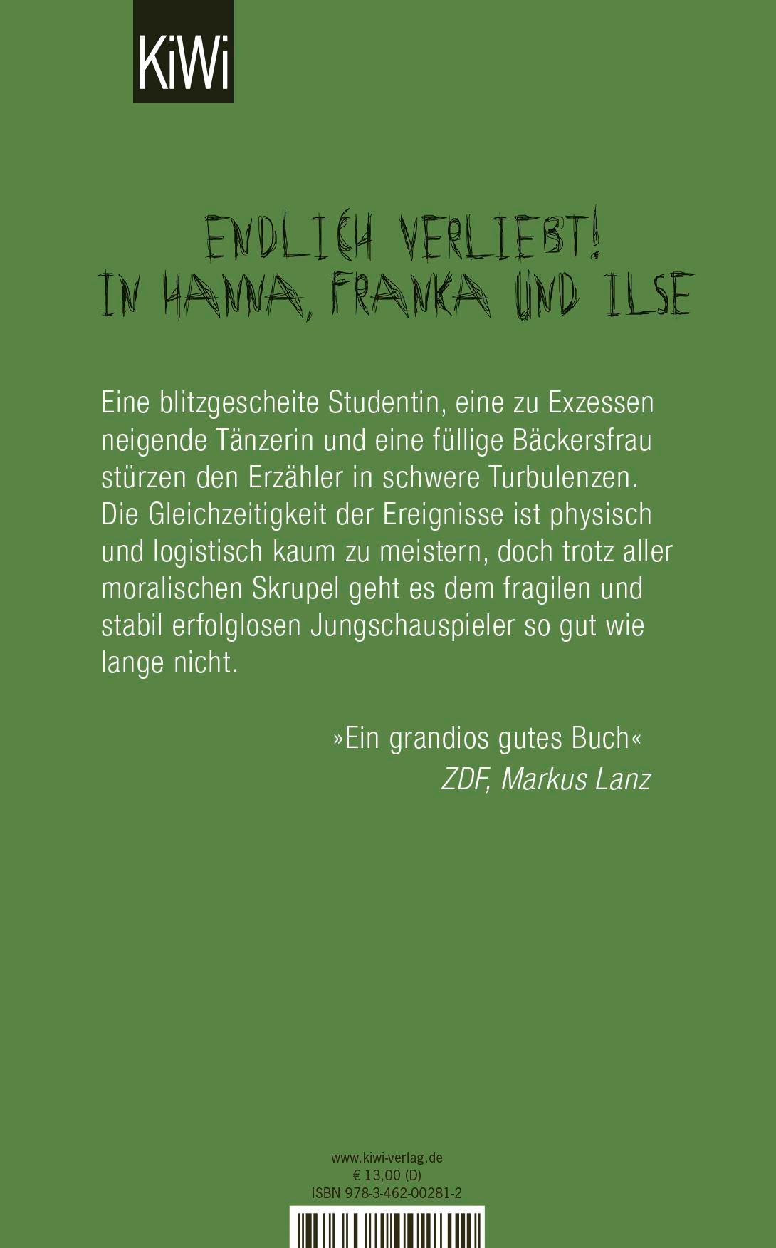 Rückseitencover Die Zweisamkeit der Einzelgänger