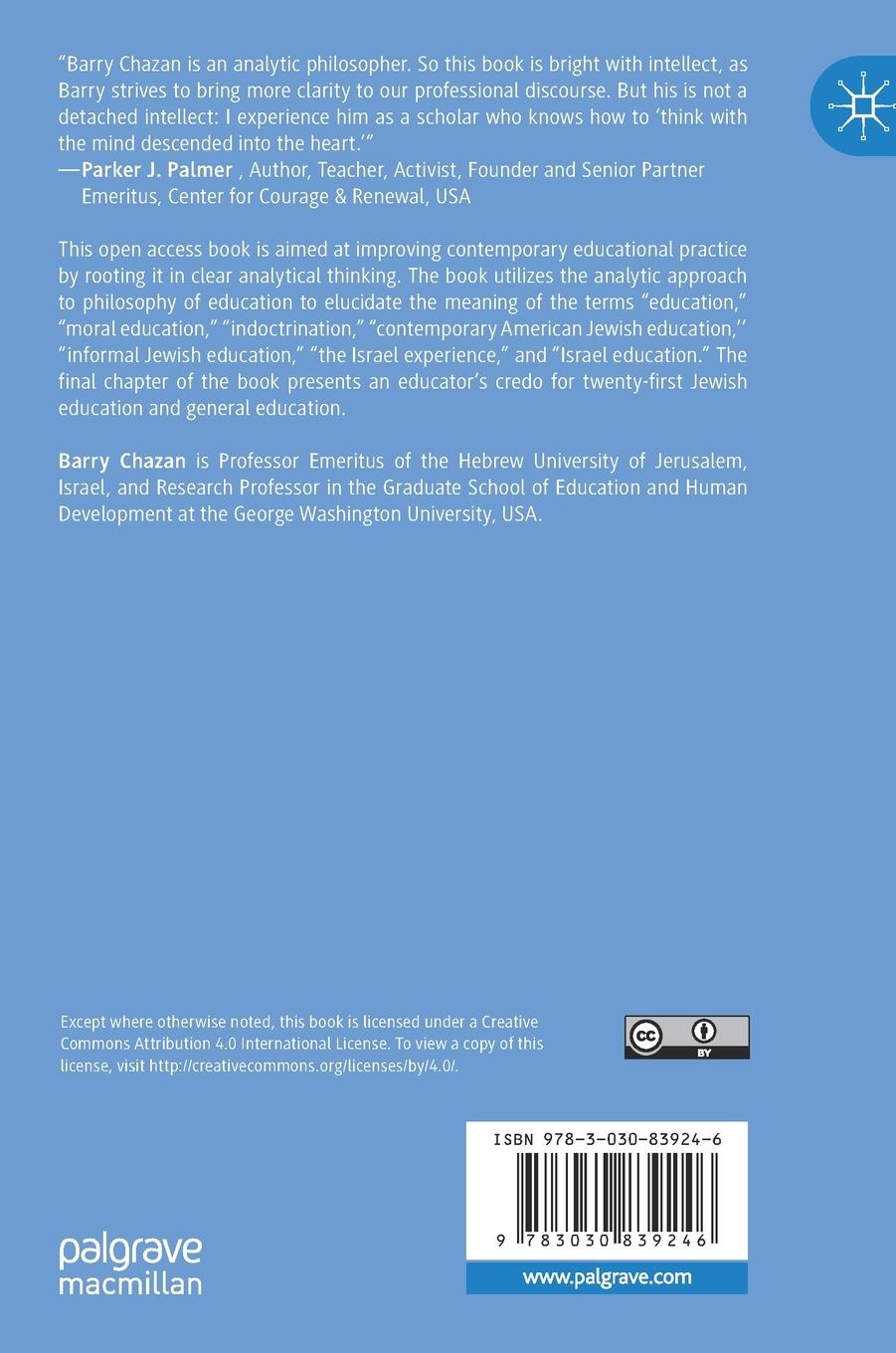 Rückseitencover Principles and Pedagogies in Jewish Education