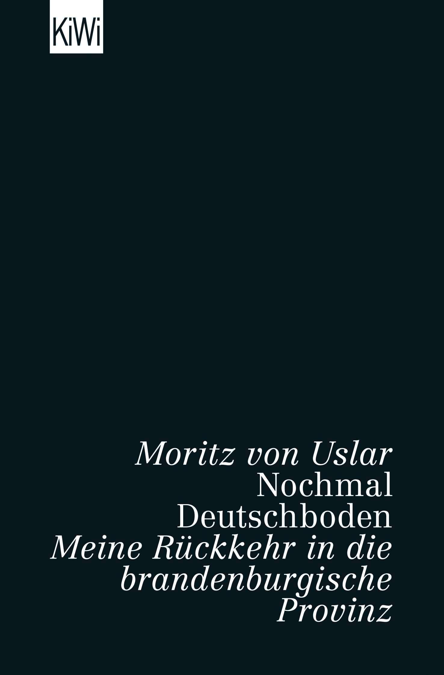 Vorderes Coverbild Nochmal Deutschboden