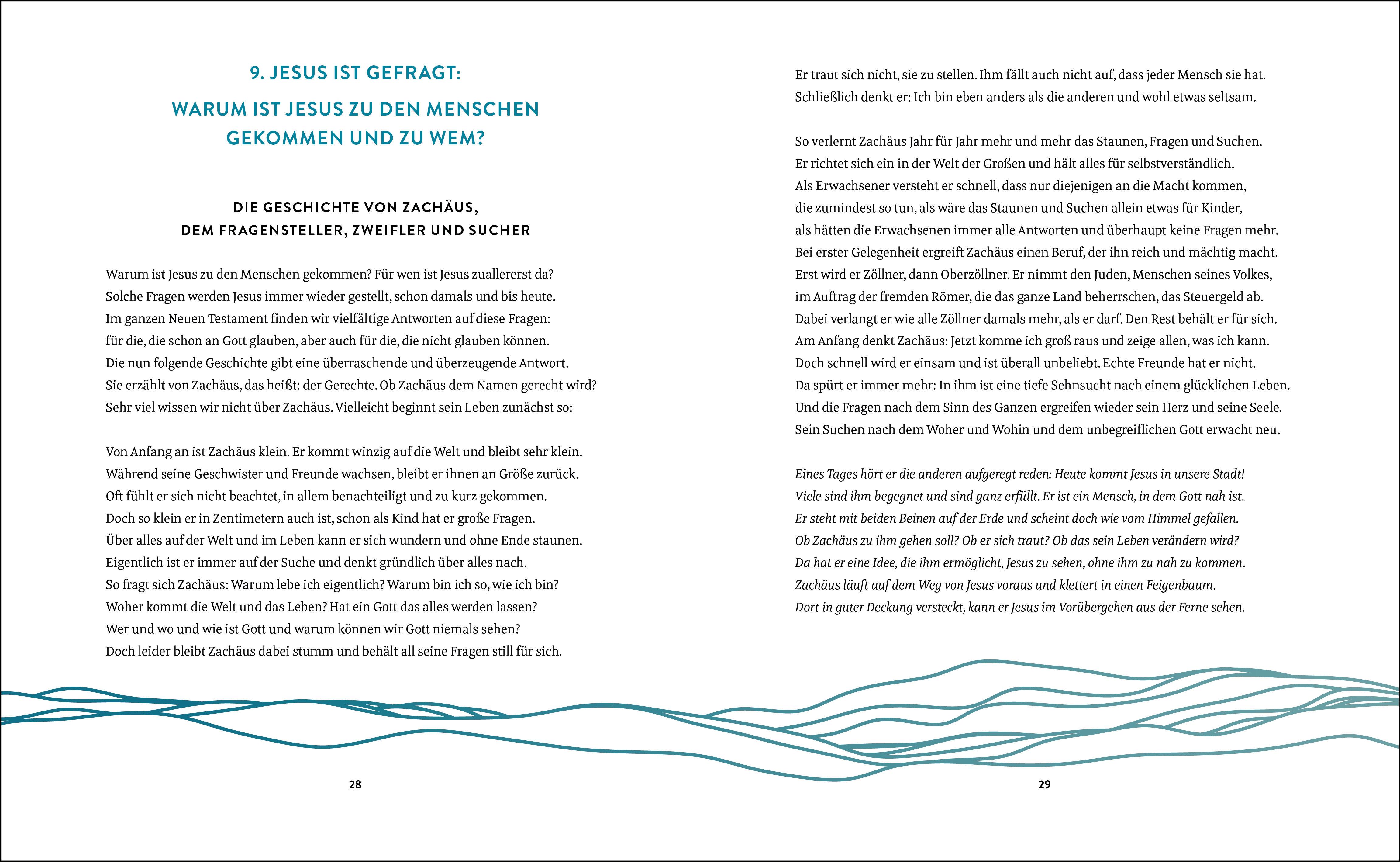 Beispielinhalt (Bild) Jesus. Die Geschichte eines Menschen, der fragt