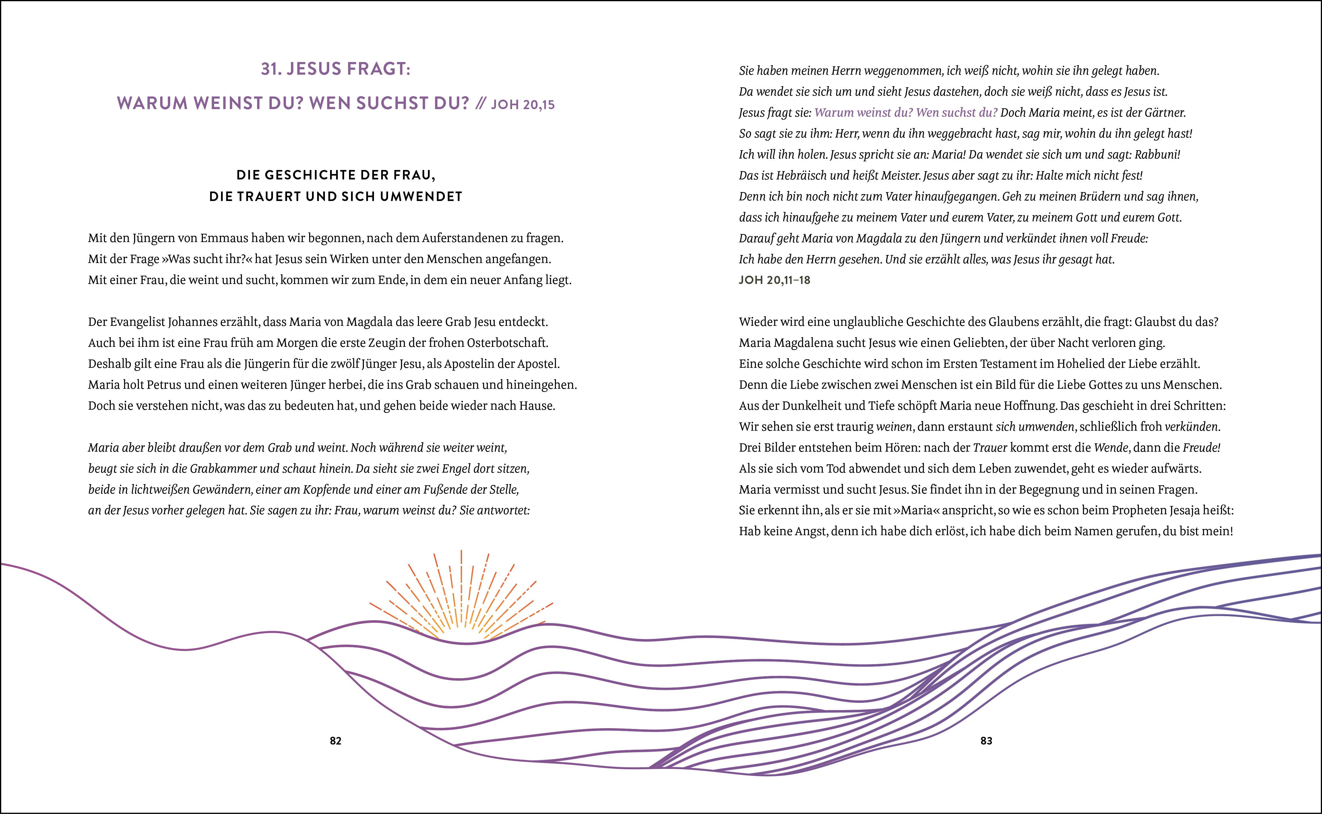Beispielinhalt (Bild) Jesus. Die Geschichte eines Menschen, der fragt