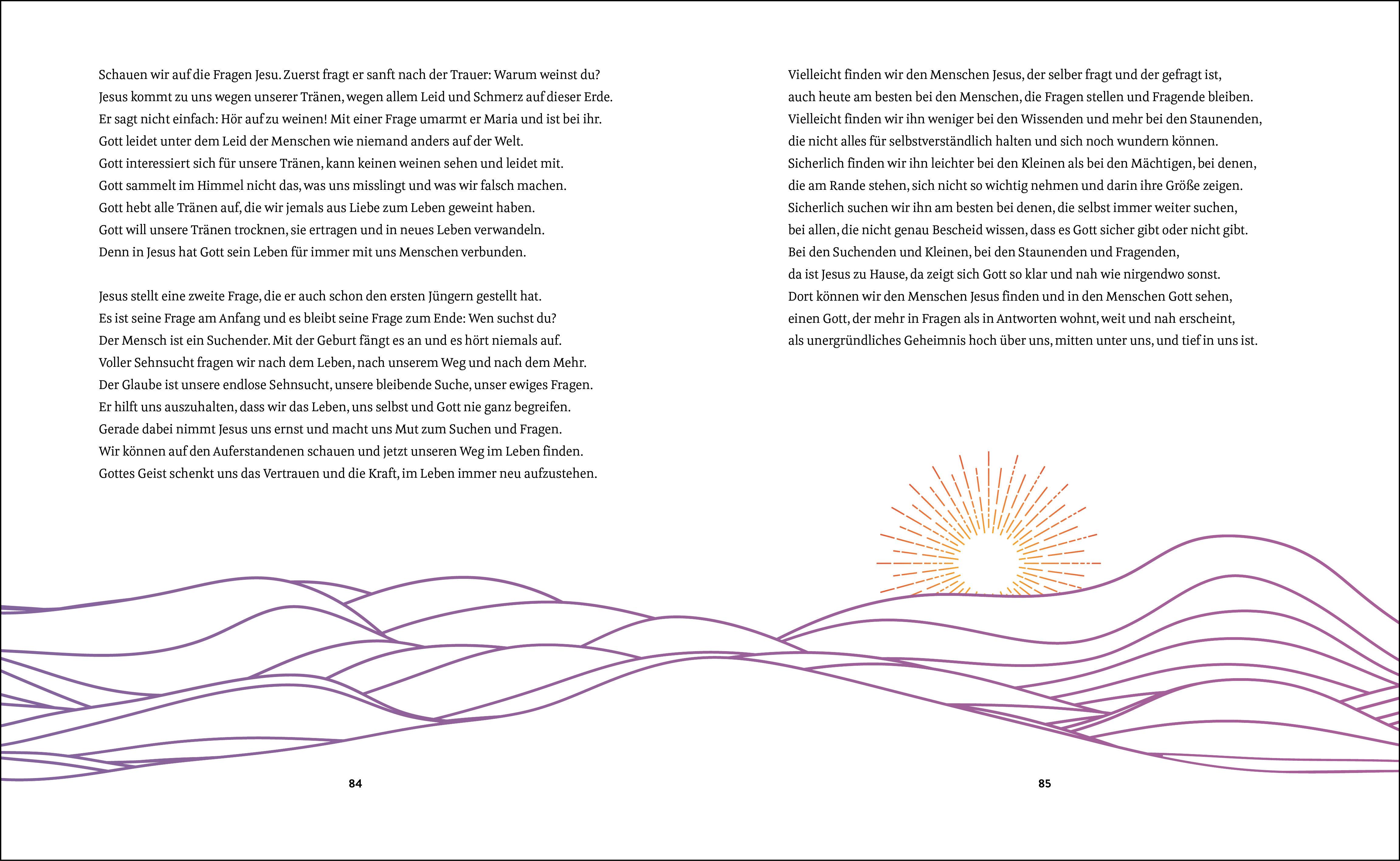 Beispielinhalt (Bild) Jesus. Die Geschichte eines Menschen, der fragt