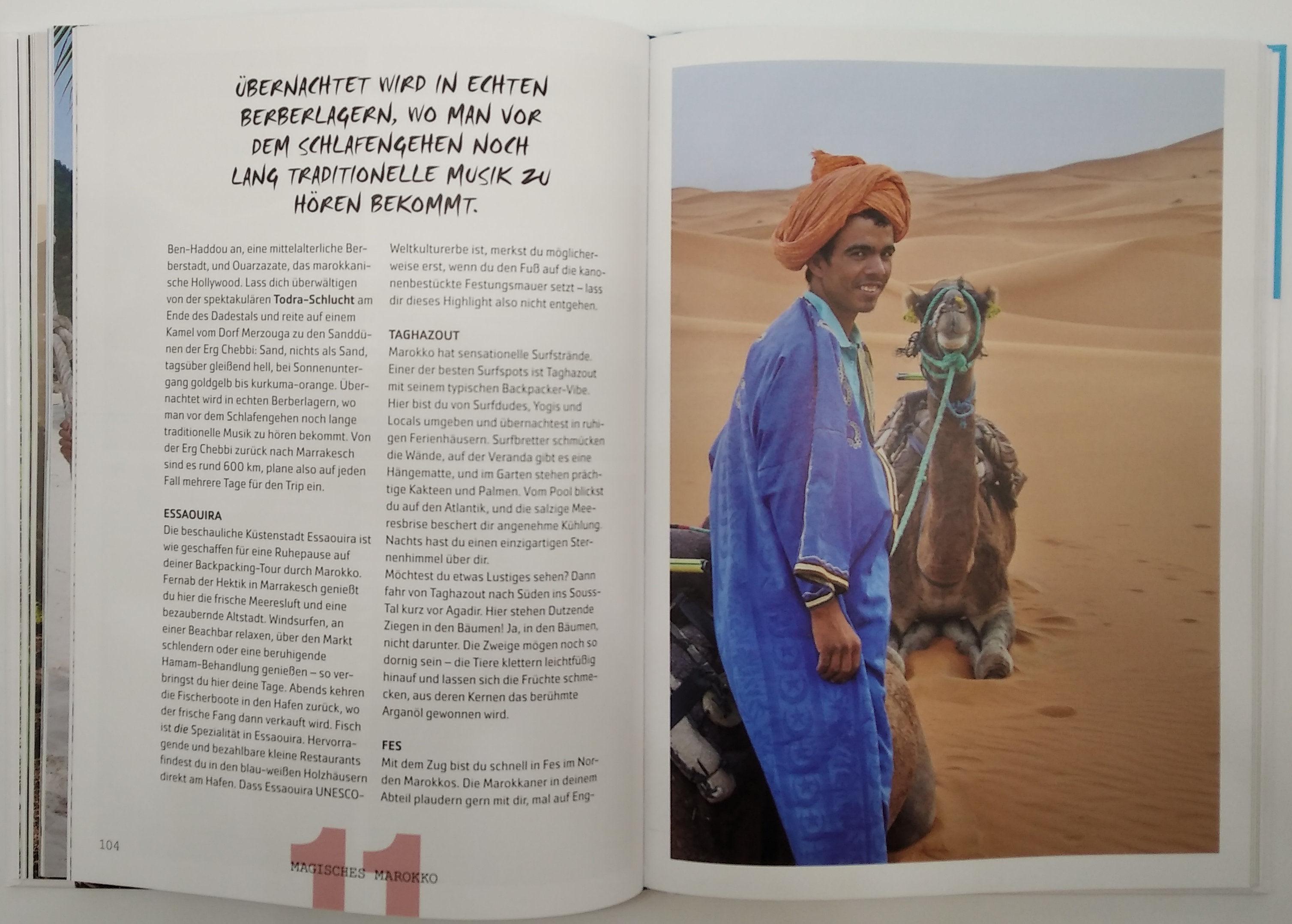 Beispielinhalt (Bild) Backpacking für Anfänger