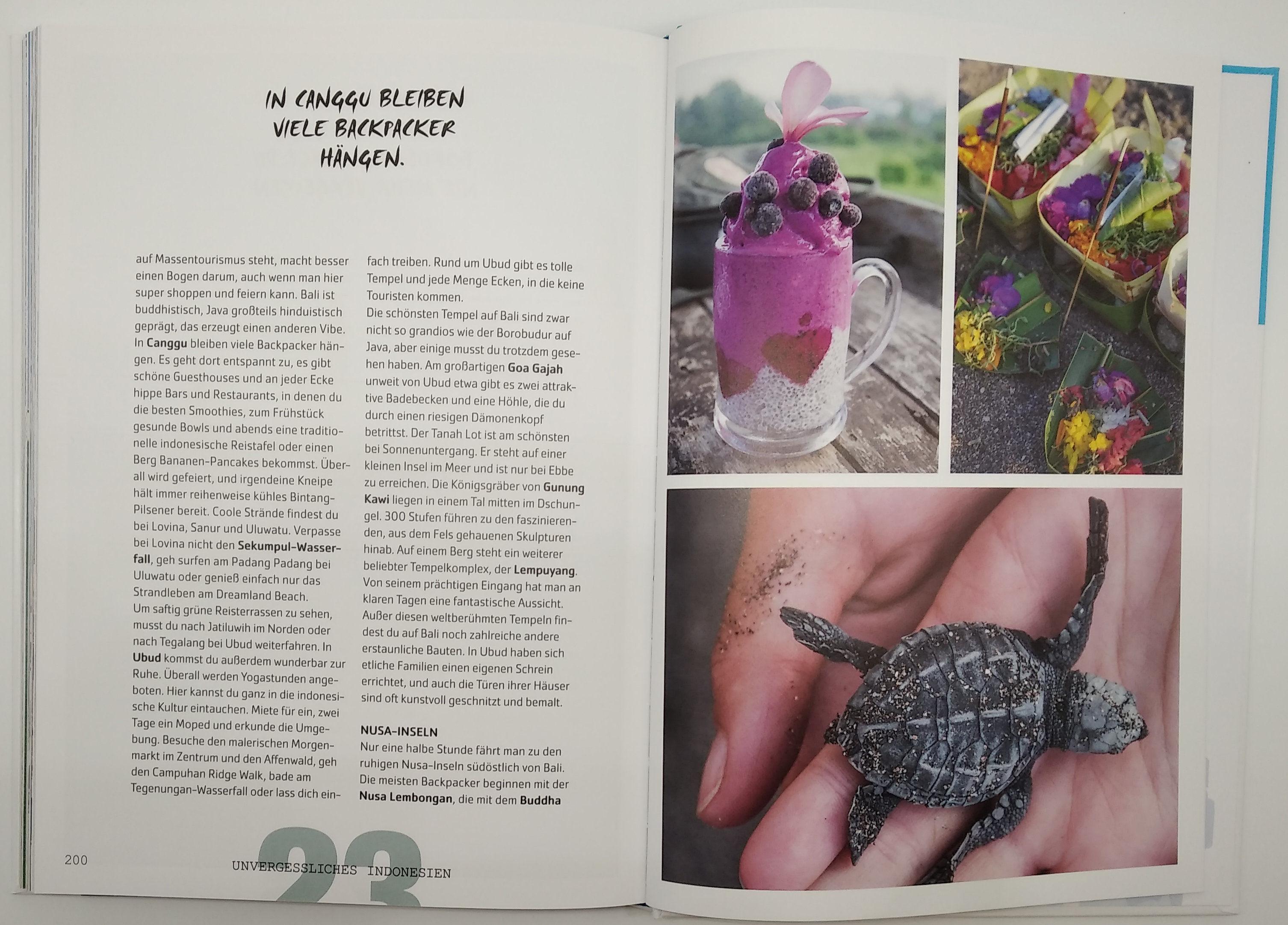 Beispielinhalt (Bild) Backpacking für Anfänger