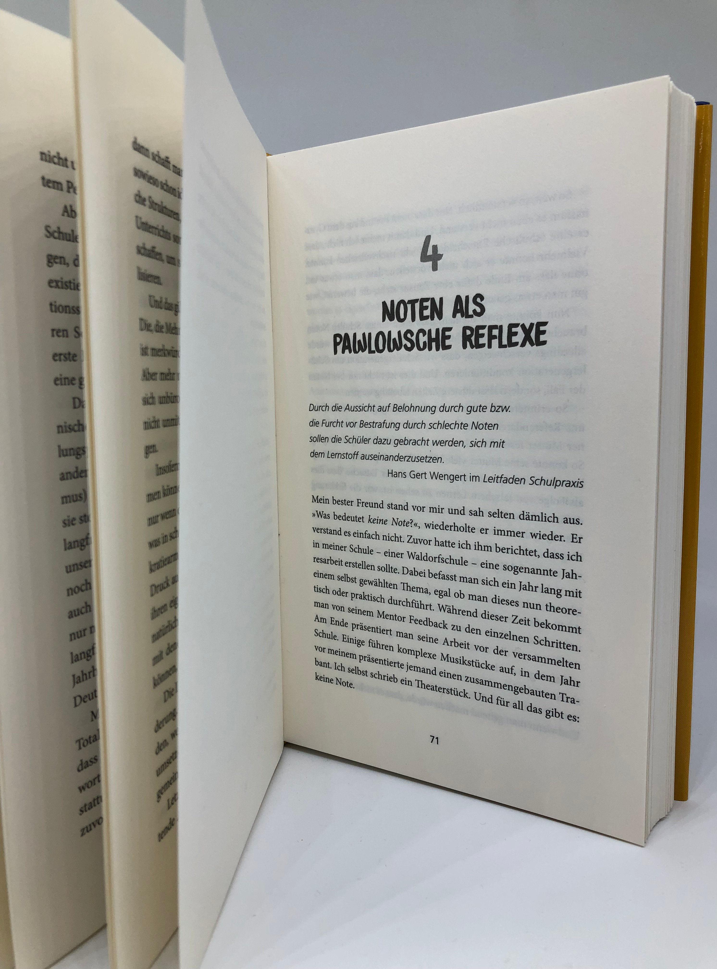 Beispielinhalt (Bild) Zehn Dinge, die ich an der Schule hasse