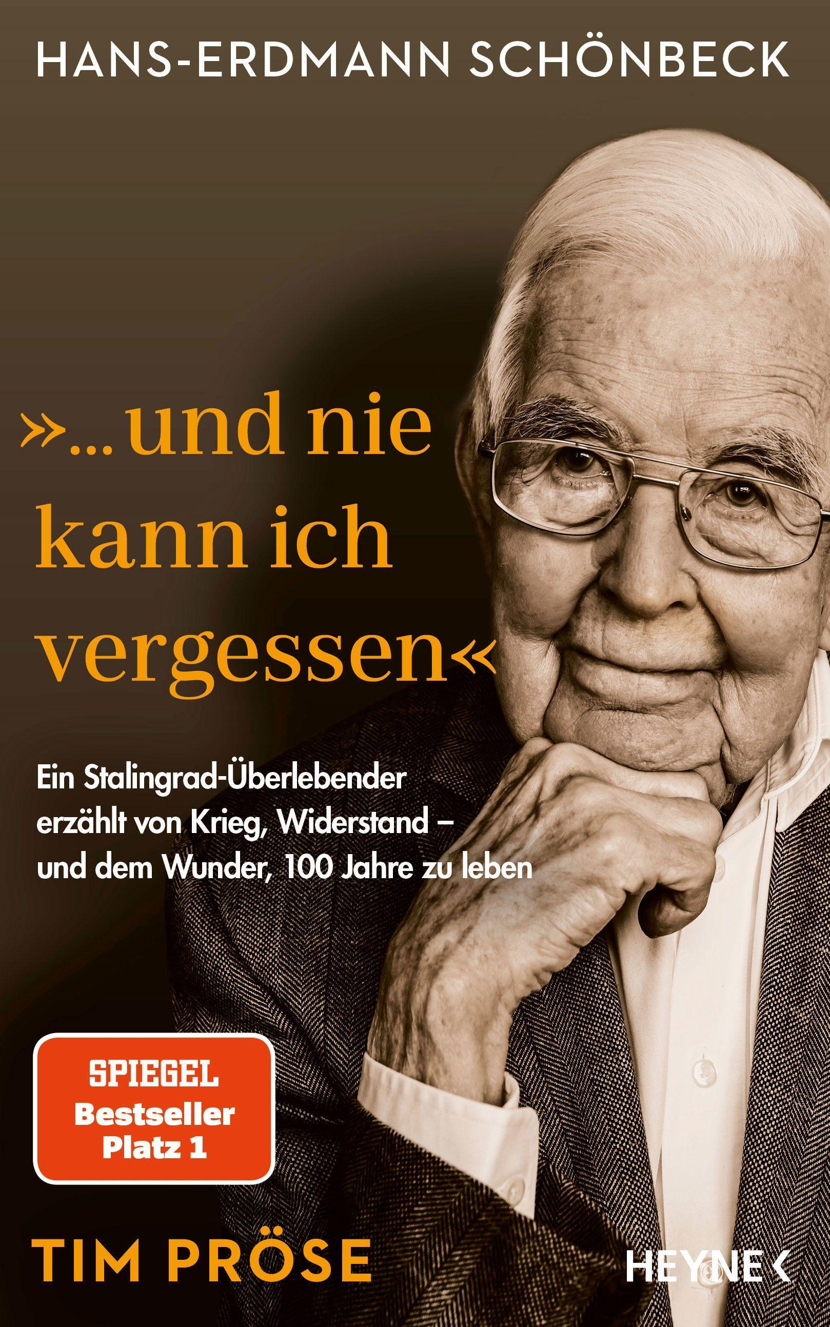 Vorderes Coverbild Hans-Erdmann Schönbeck: "... und nie kann ich vergessen"