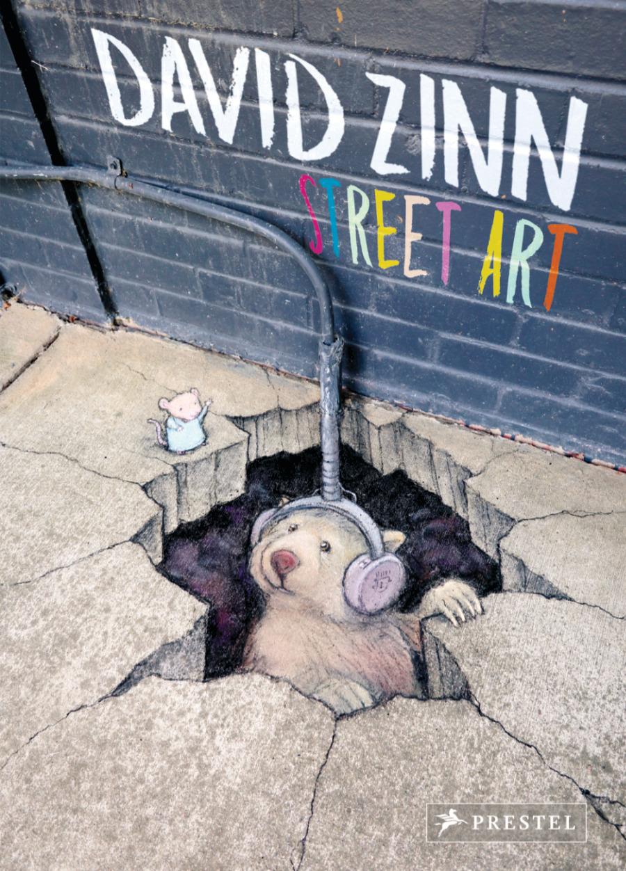 Vorderes Coverbild David Zinn. Street Art