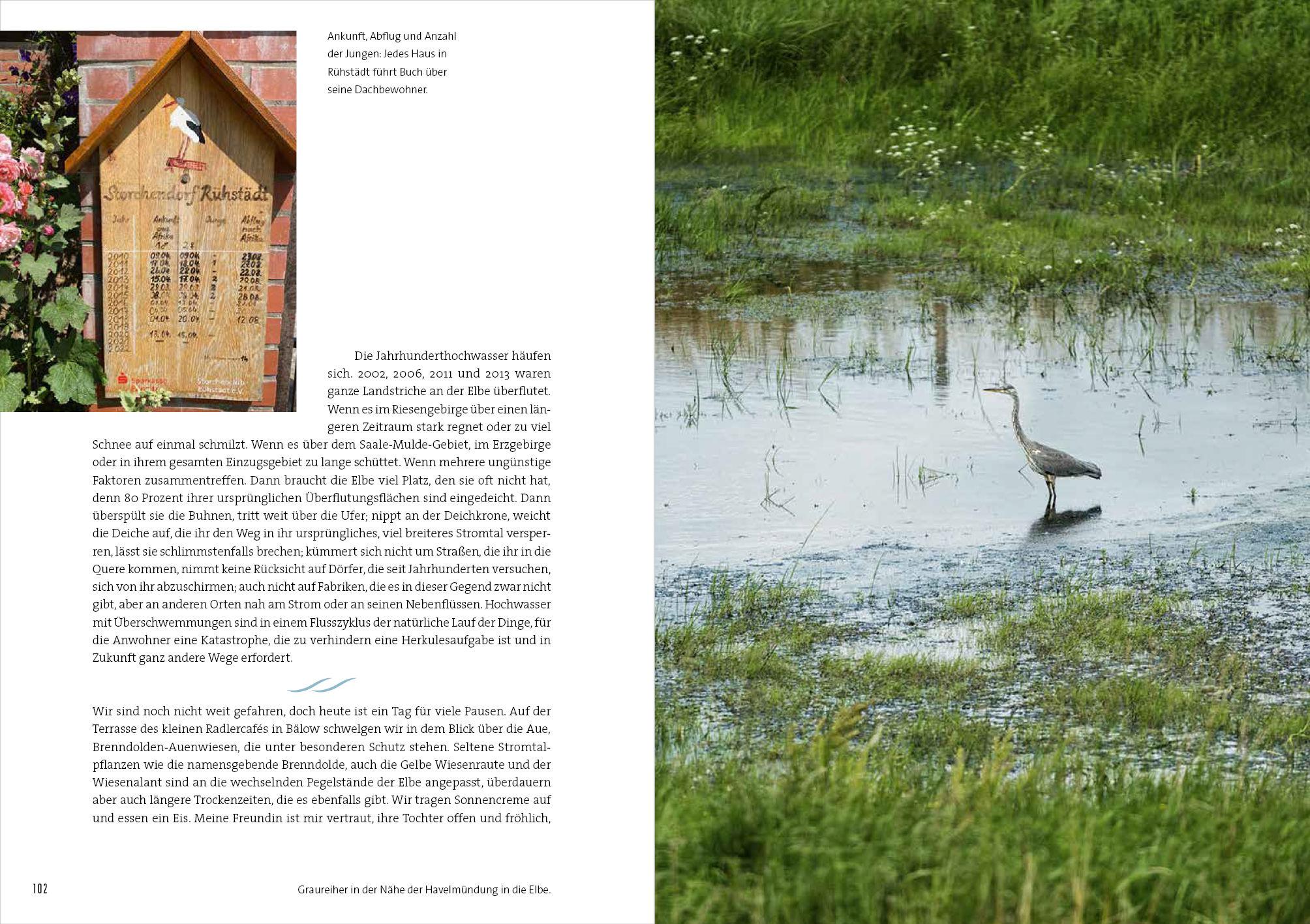 Beispielinhalt (Bild) Rad, Land, Fluss