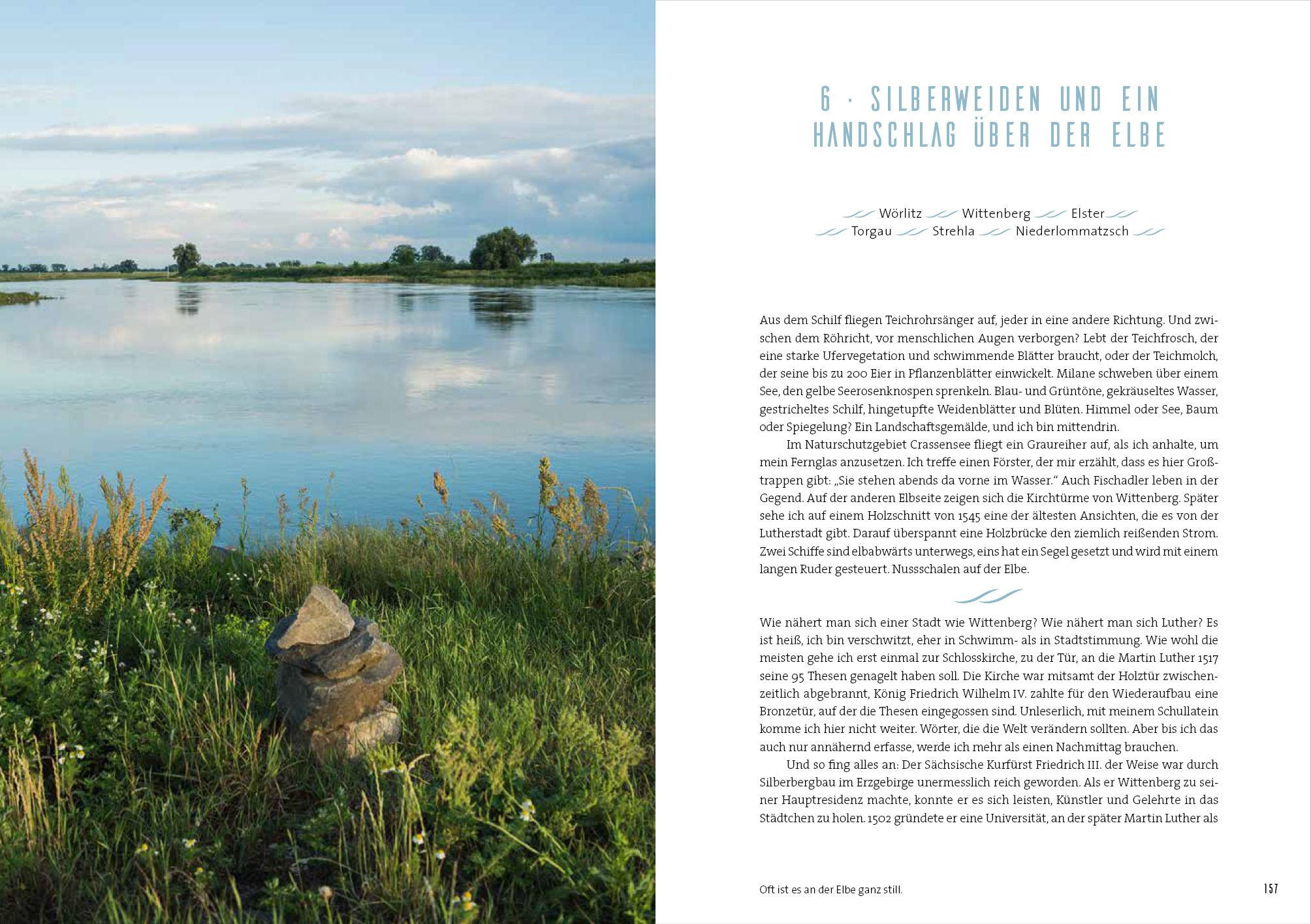 Beispielinhalt (Bild) Rad, Land, Fluss