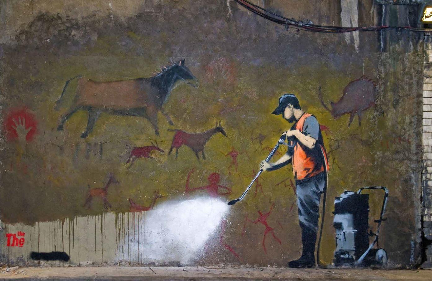 Beispielinhalt (Bild) Banksy