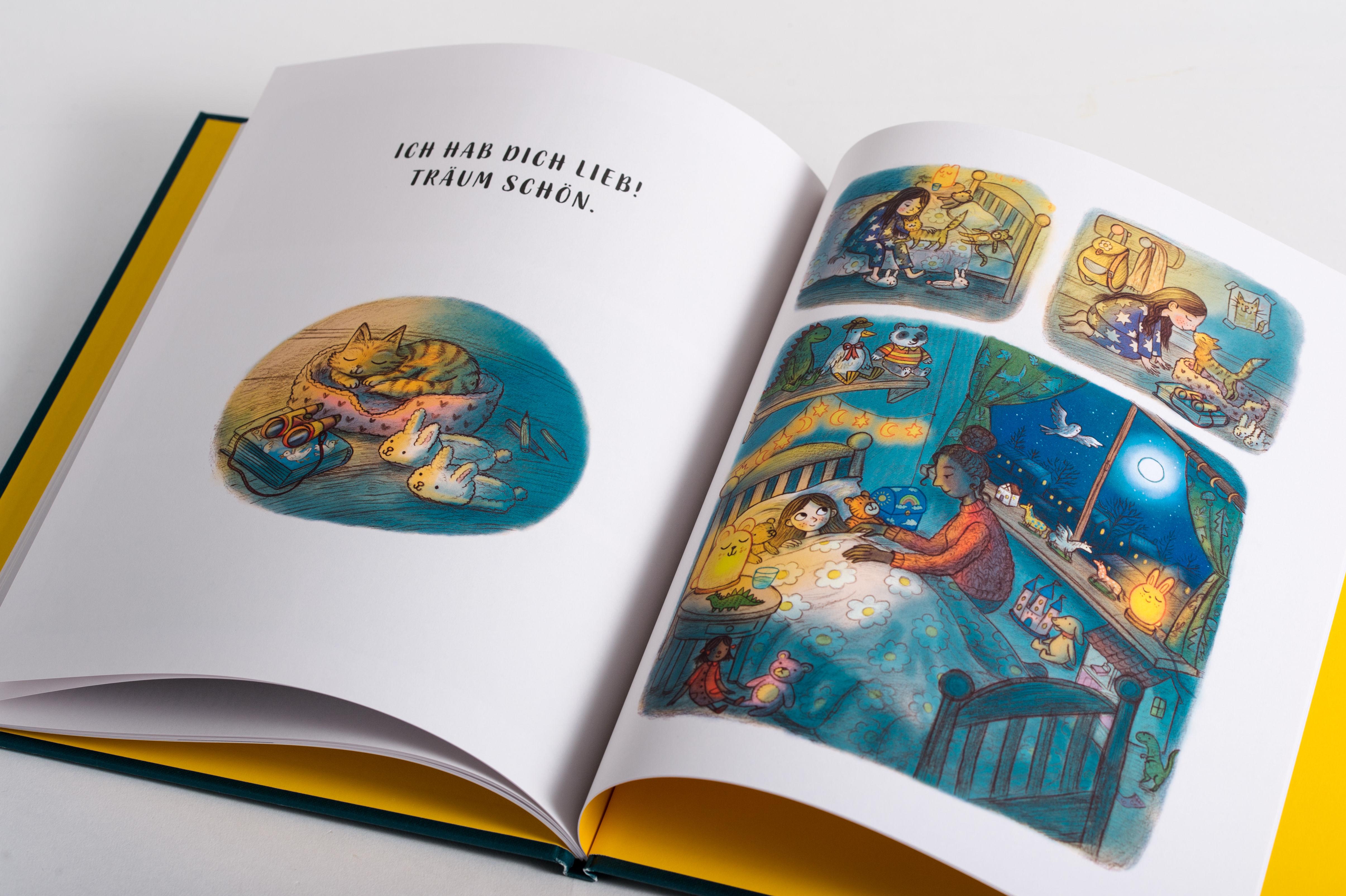 Beispielinhalt (Bild) Wunder der Natur. Das Gute-Nacht-Buch