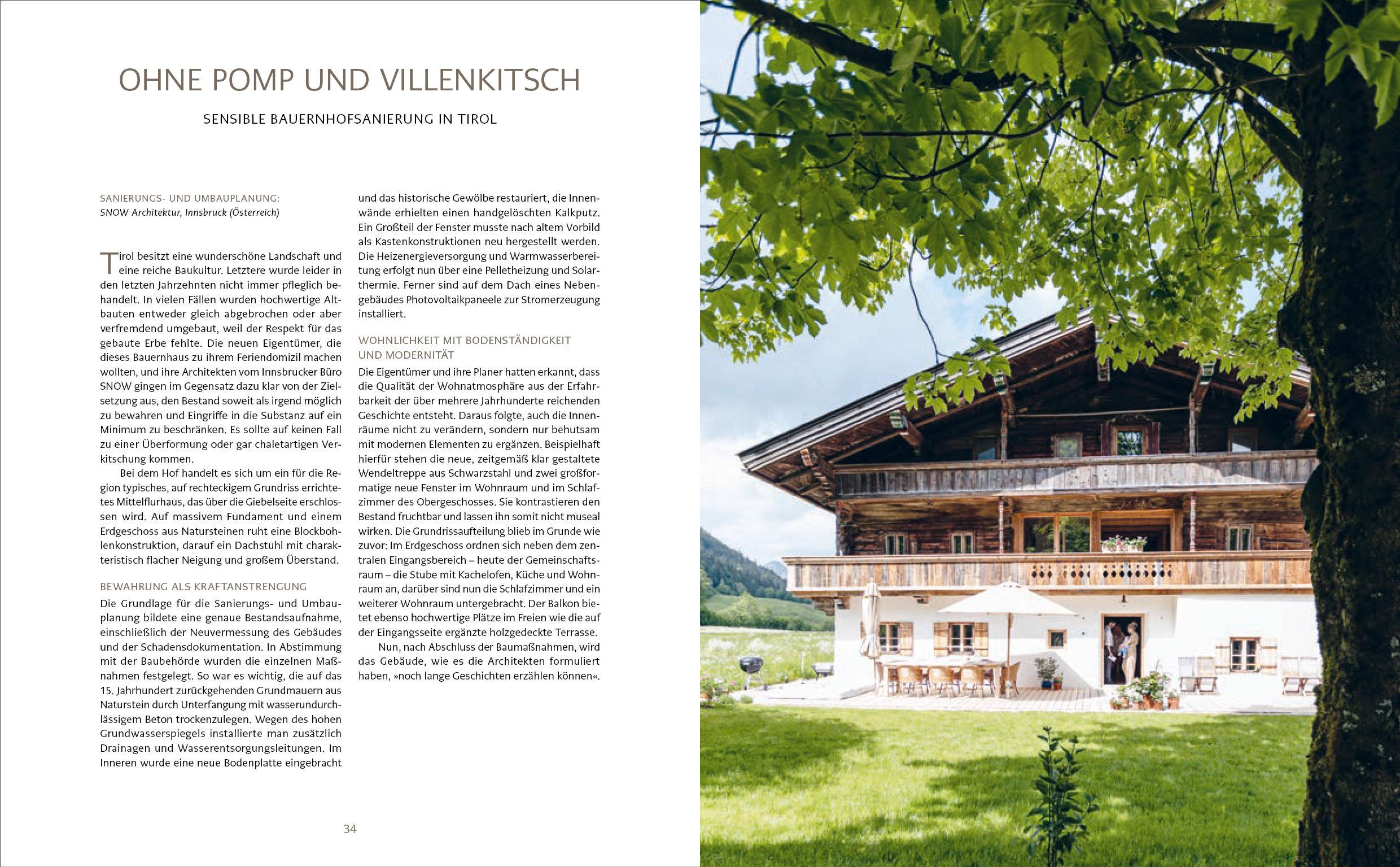 Beispielinhalt (Bild) Alte Bauernhäuser