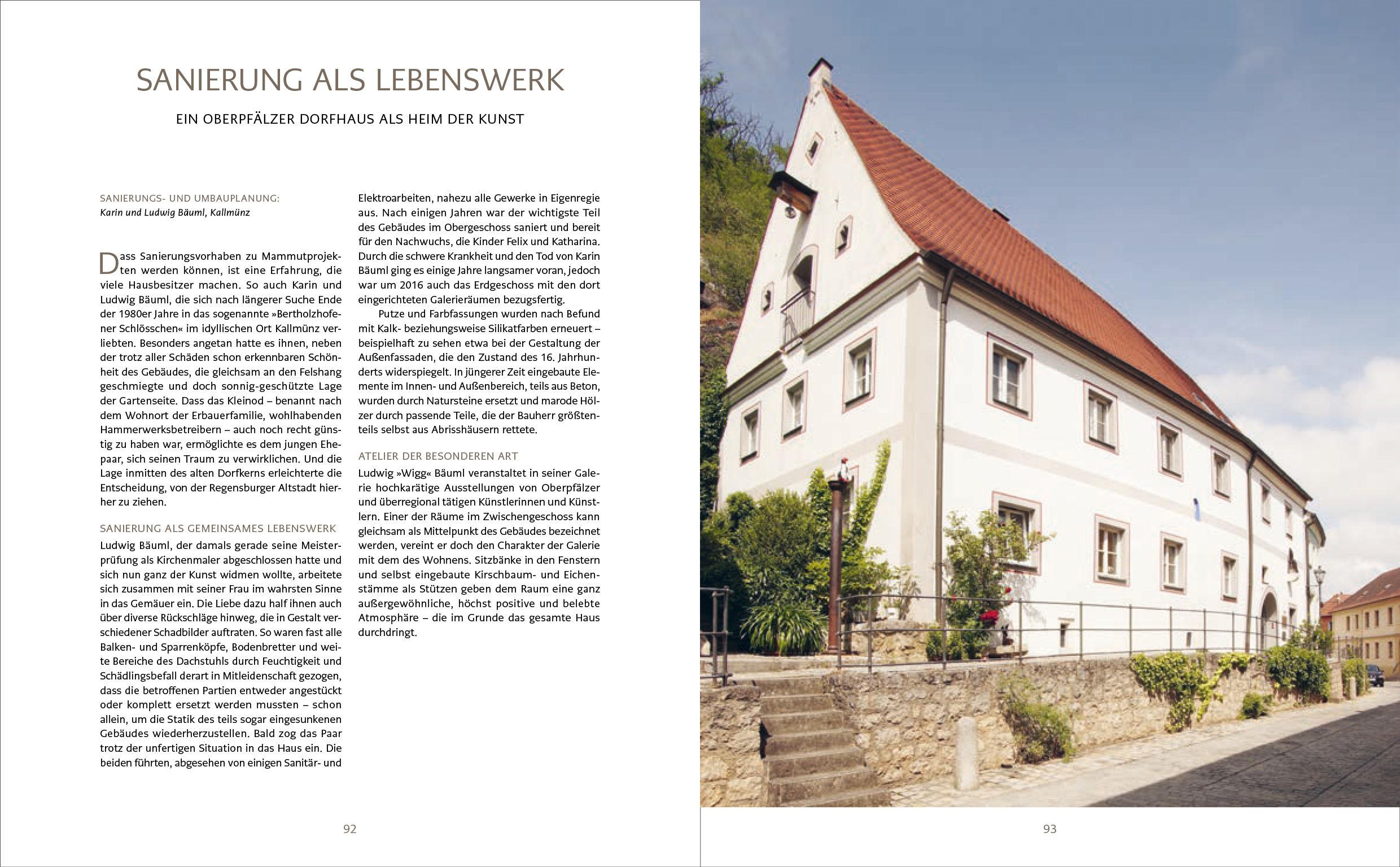 Beispielinhalt (Bild) Alte Bauernhäuser