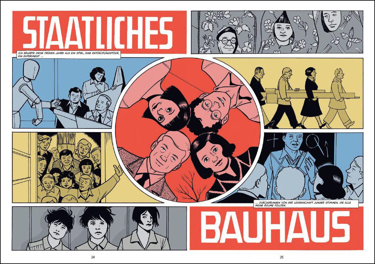 Beispielinhalt (Bild) Bauhaus - Die illustrierte Geschichte