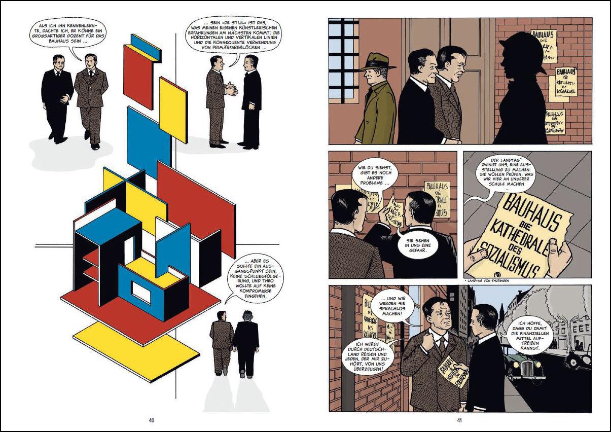 Beispielinhalt (Bild) Bauhaus - Die illustrierte Geschichte