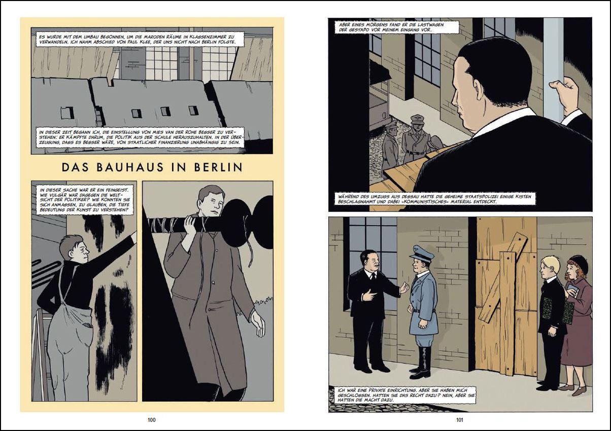 Beispielinhalt (Bild) Bauhaus - Die illustrierte Geschichte