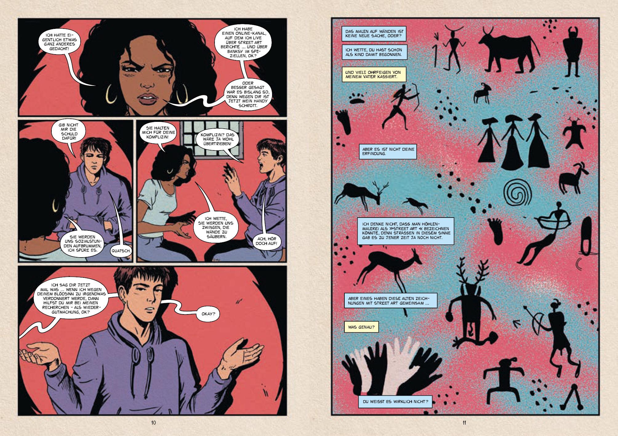 Beispielinhalt (Bild) Banksy - Die illustrierte Geschichte