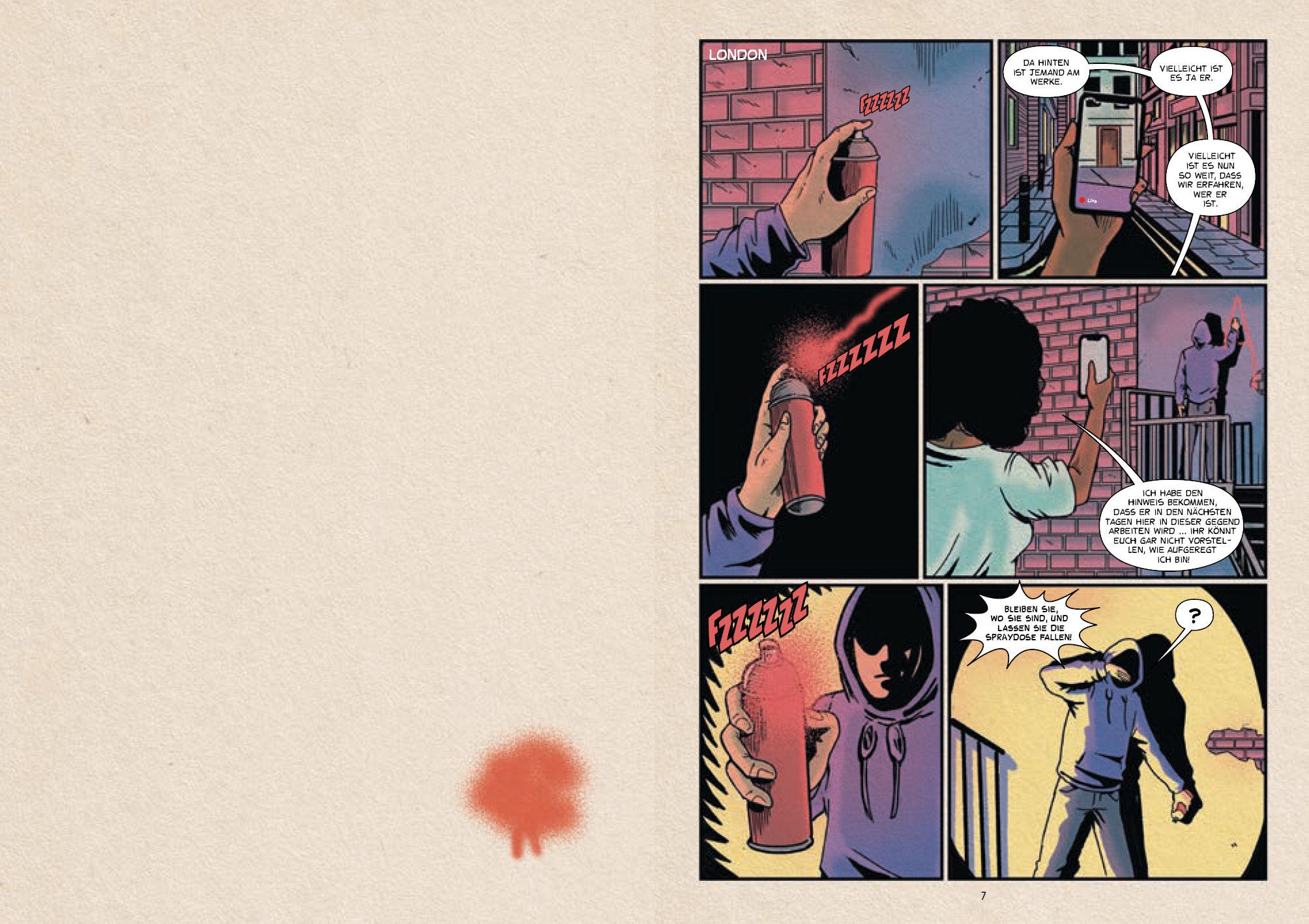 Beispielinhalt (Bild) Banksy - Die illustrierte Geschichte