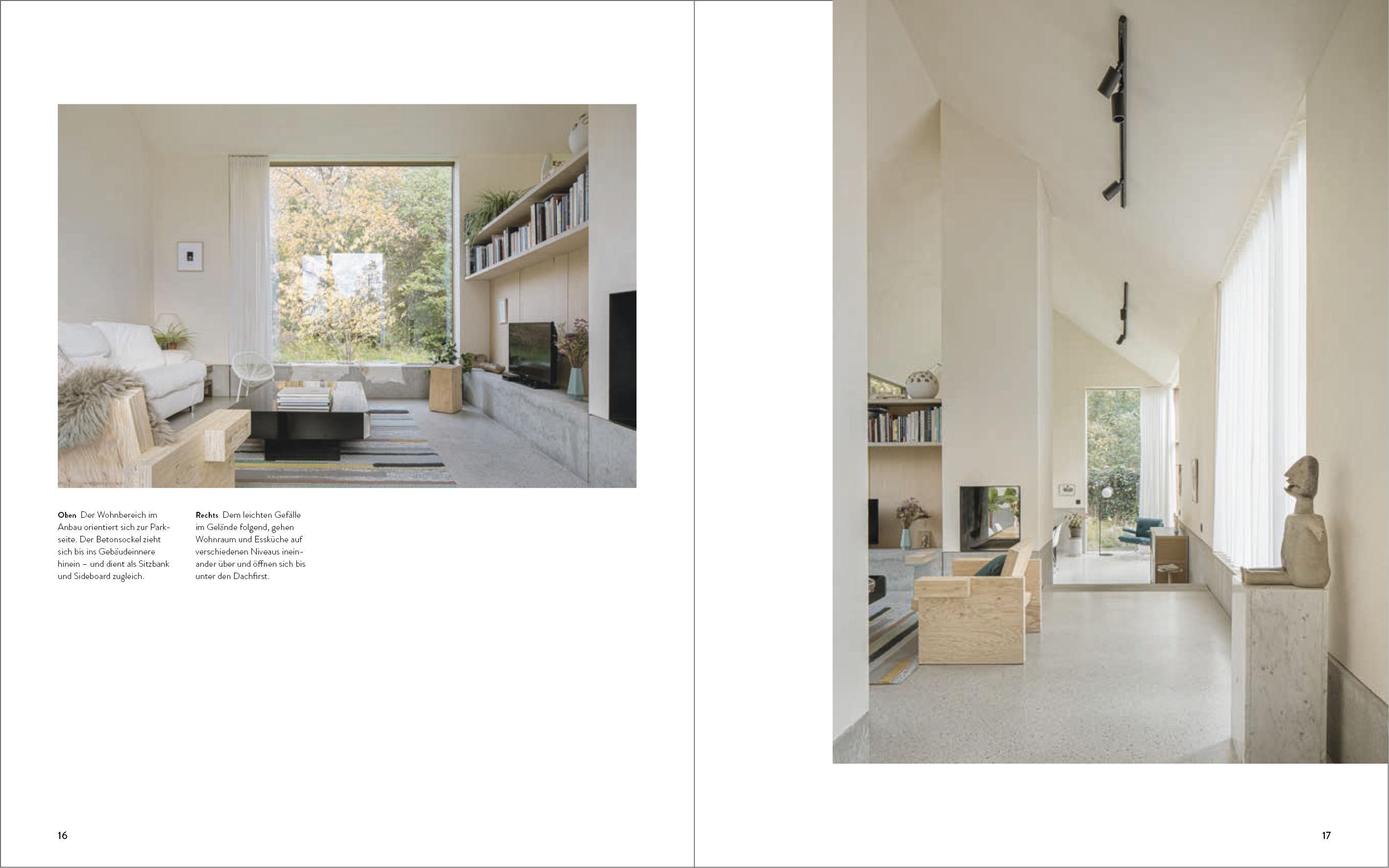 Beispielinhalt (Bild) Umgebaute Häuser