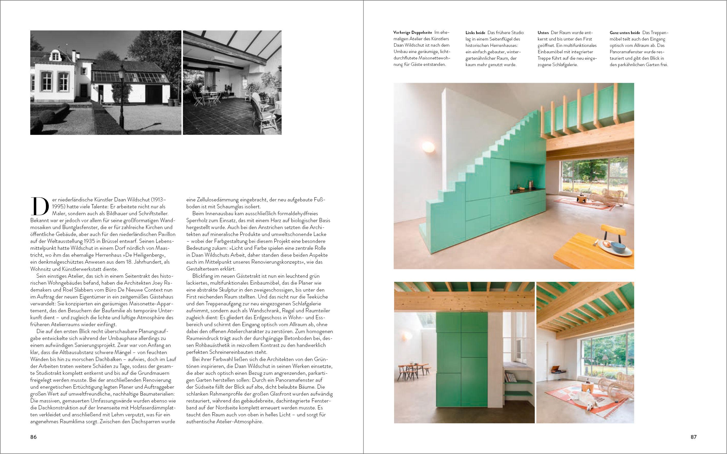 Beispielinhalt (Bild) Umgebaute Häuser