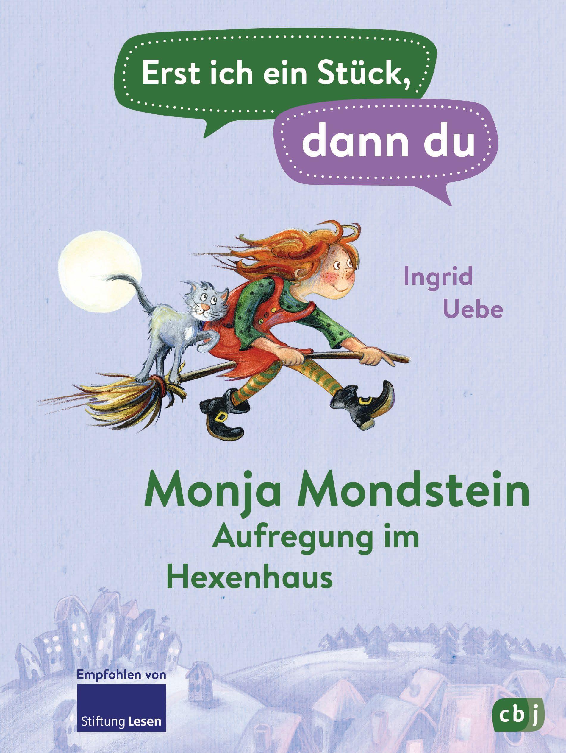 Vorderes Coverbild Erst ich ein Stück, dann du - Monja Mondstein - Aufregung im Hexenhaus