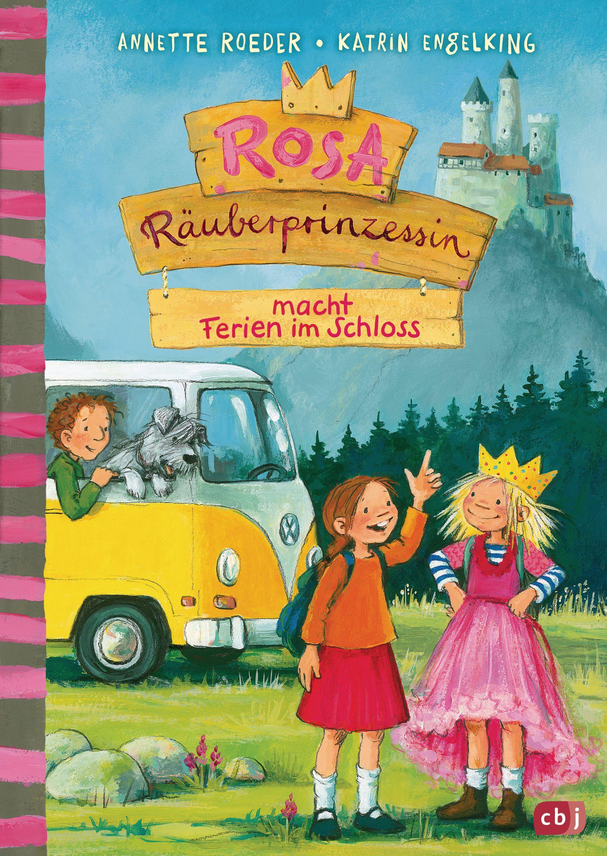 Vorderes Coverbild Rosa Räuberprinzessin macht Ferien im Schloss