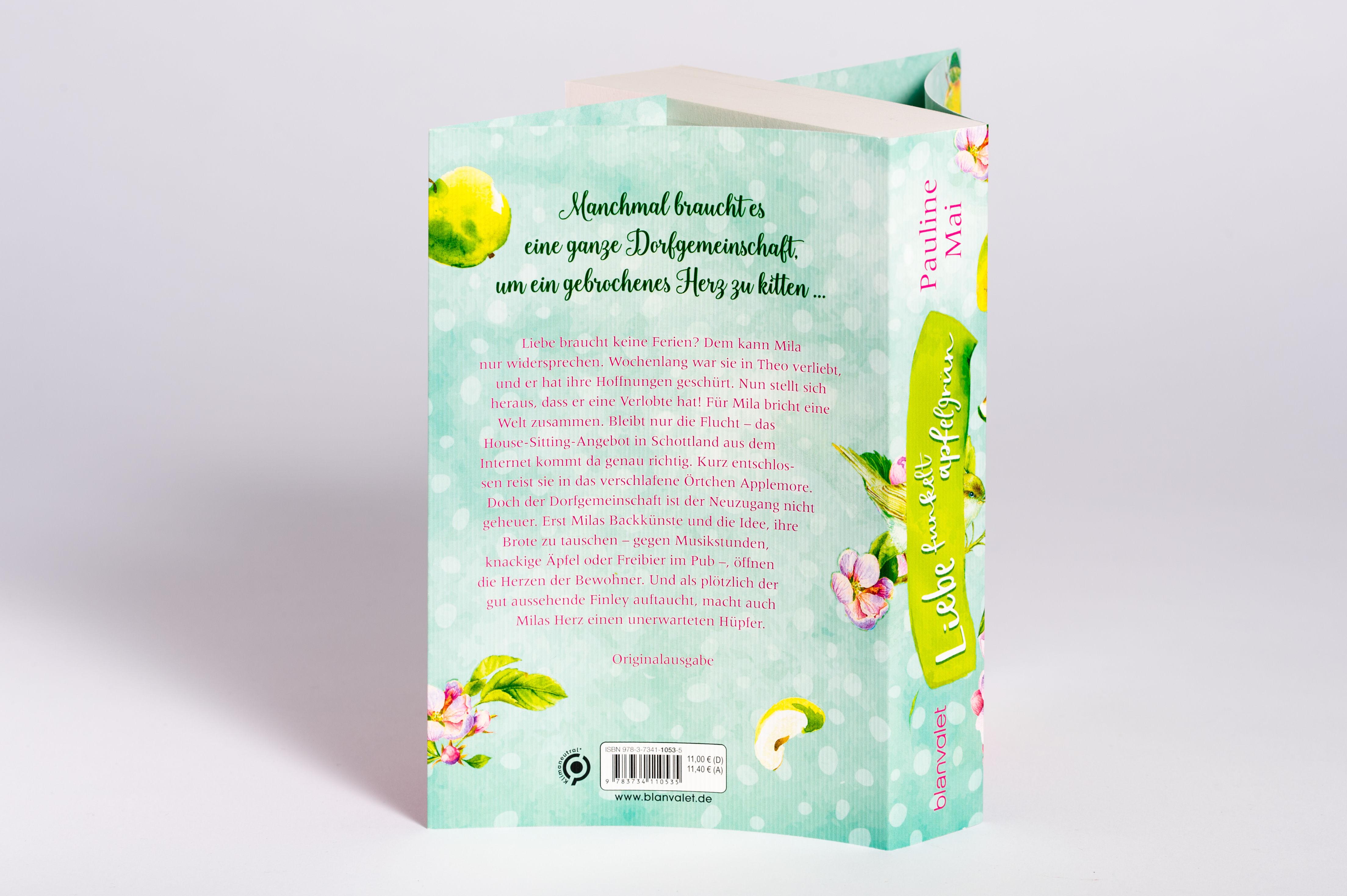 Beispielinhalt (Bild) Liebe funkelt apfelgrün