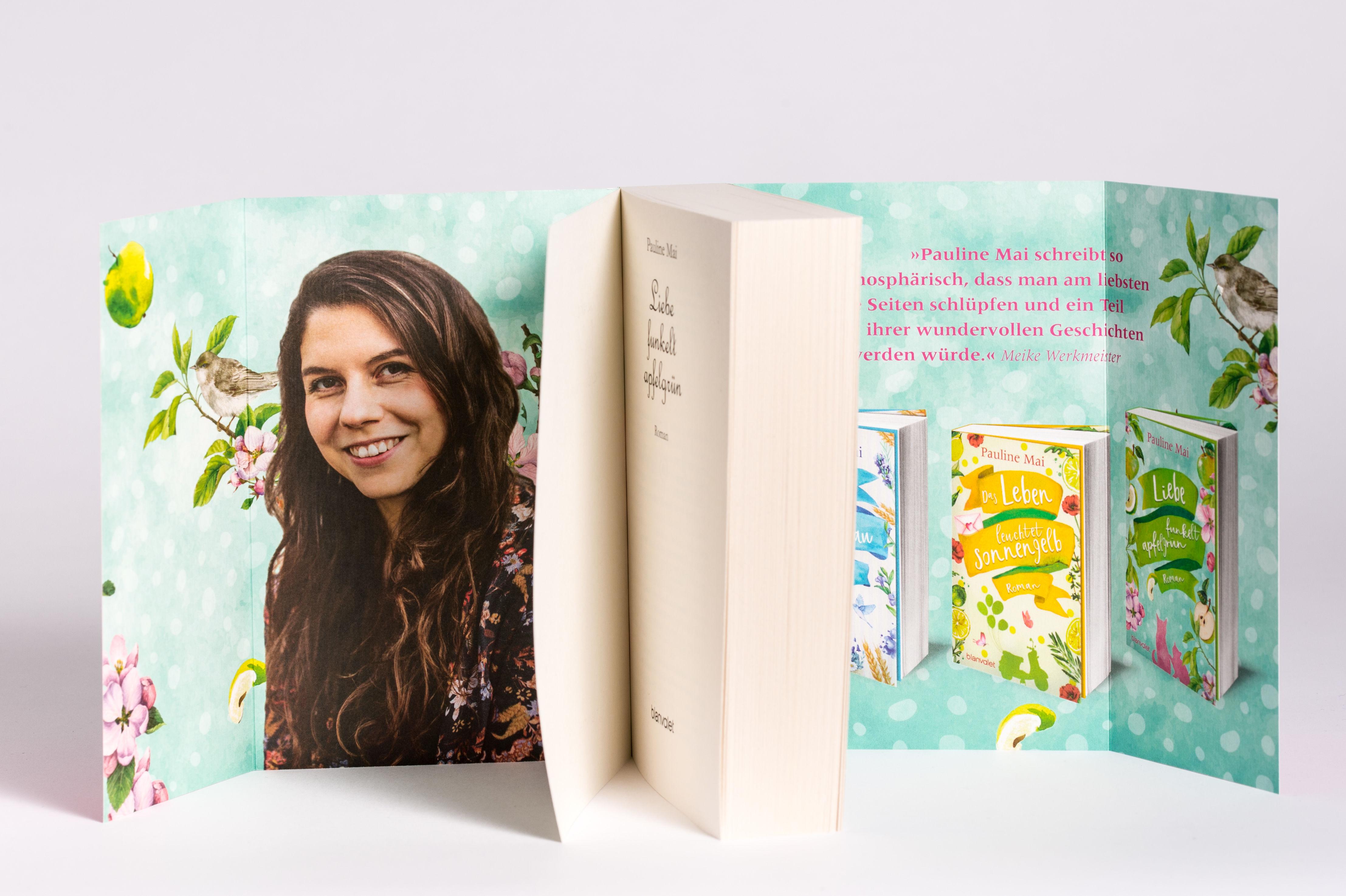 Beispielinhalt (Bild) Liebe funkelt apfelgrün