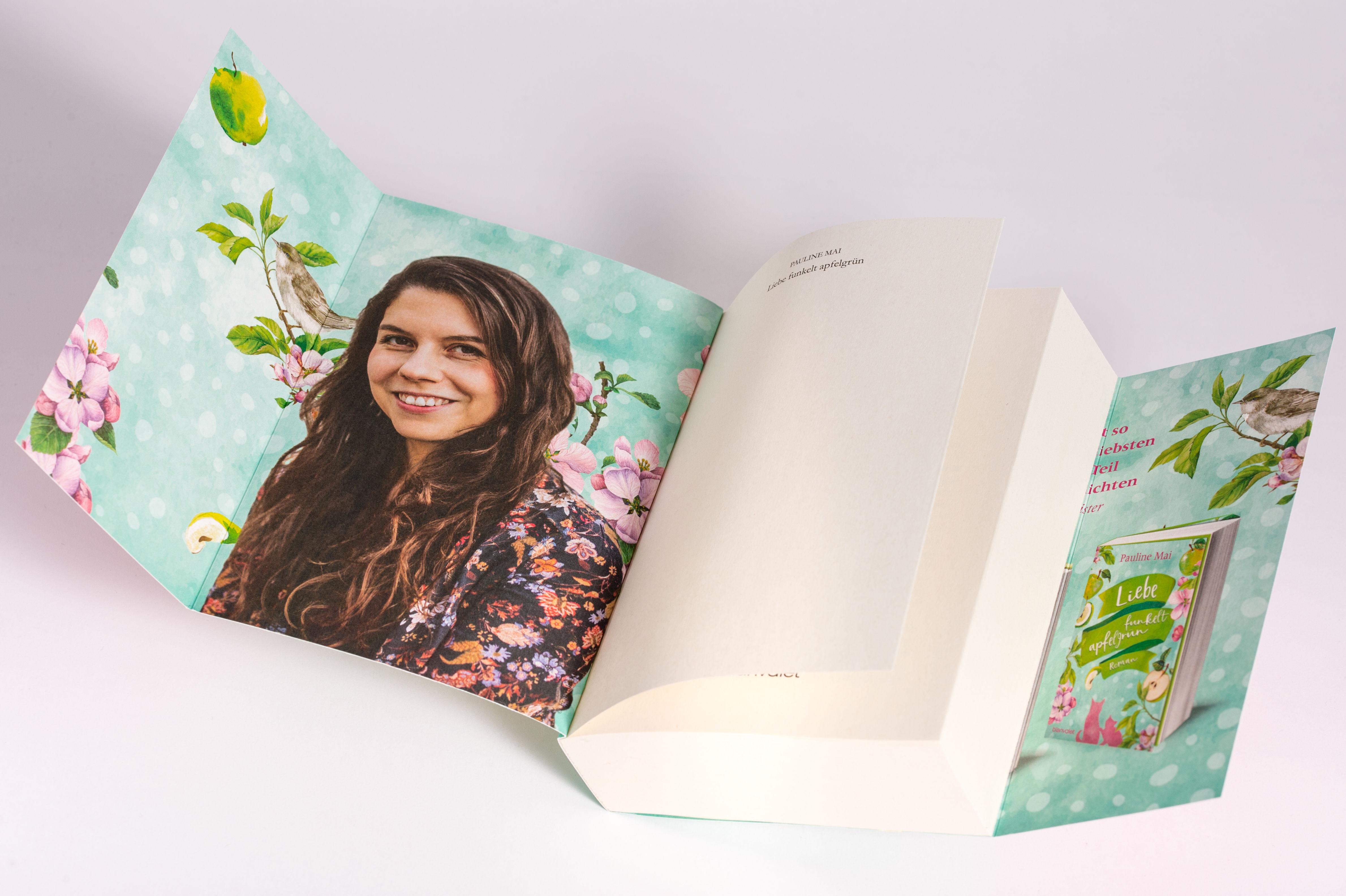 Beispielinhalt (Bild) Liebe funkelt apfelgrün